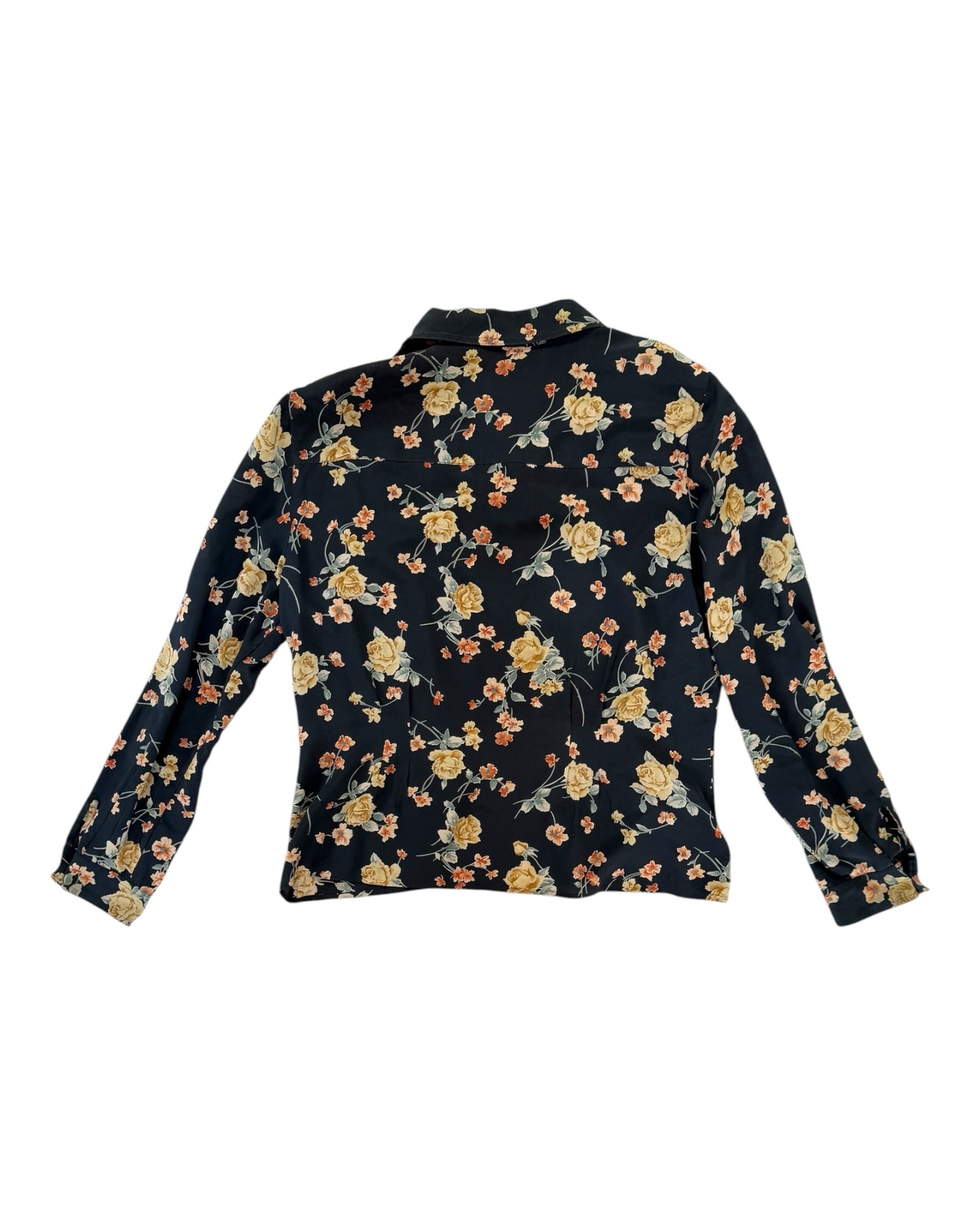 Vintage Evan-Picone Floral Blouse