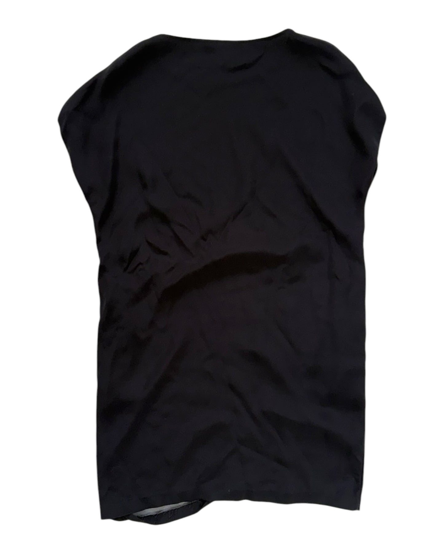 Pre-Loved Diane Von Furstenberg Graphic Print Black Dress