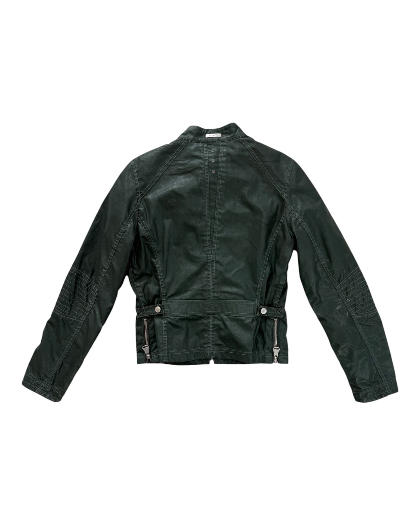 Pre-Loved Bugatti Green Moto Jacket