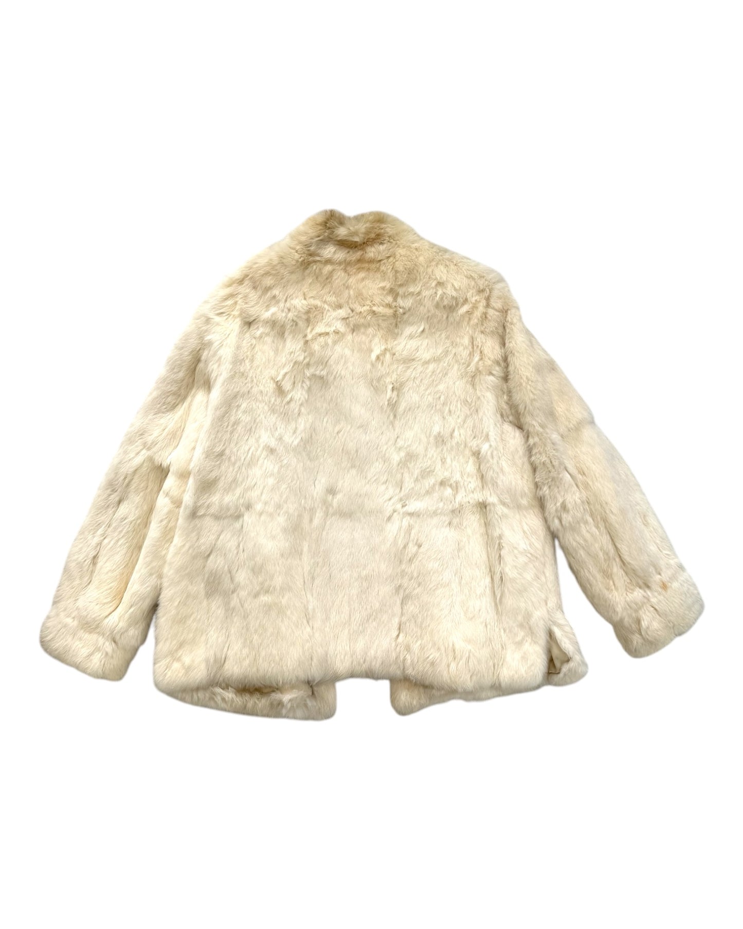 Vintage White Fur Coat