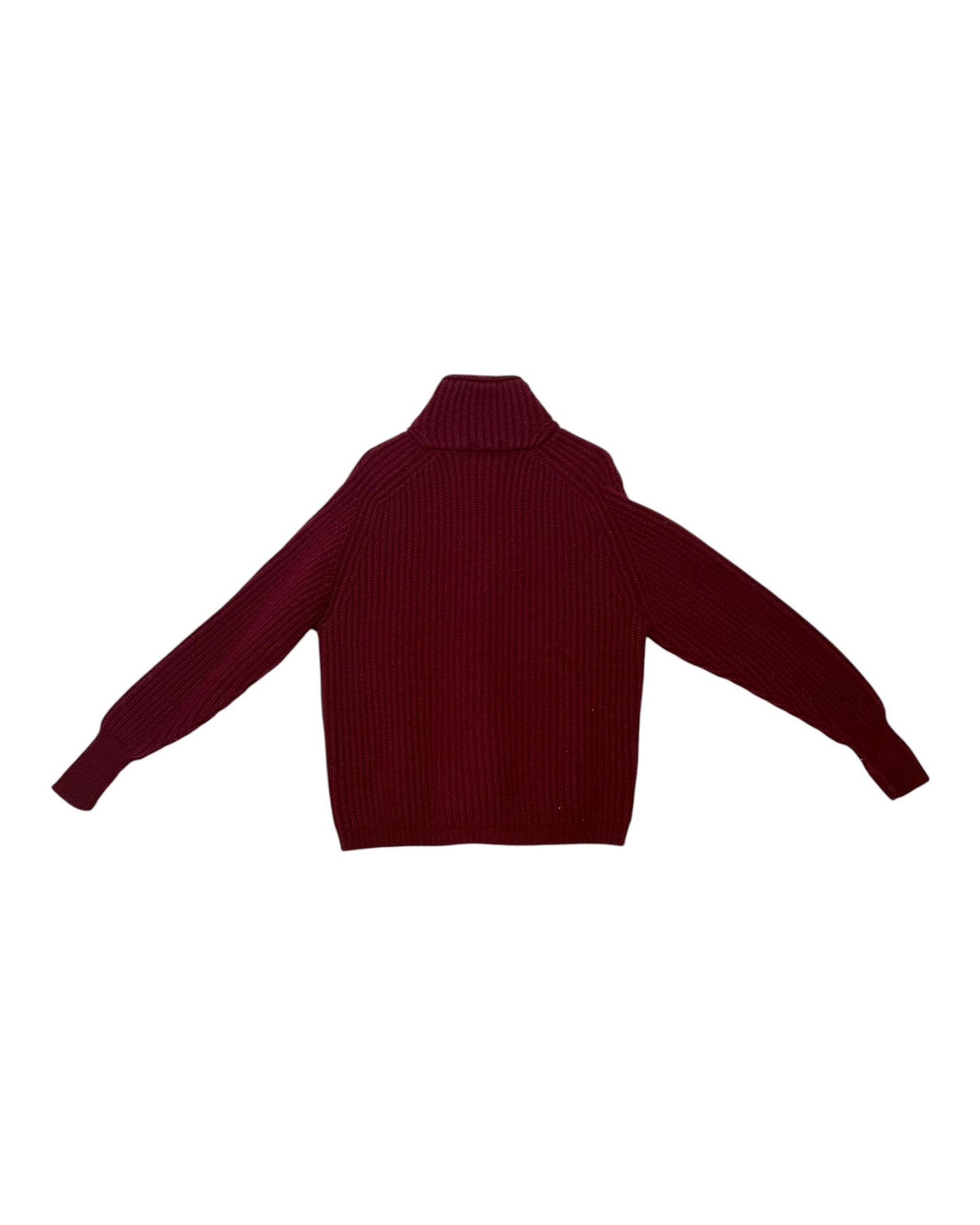 Vintage Saville Row Burgundy Wool Sweater