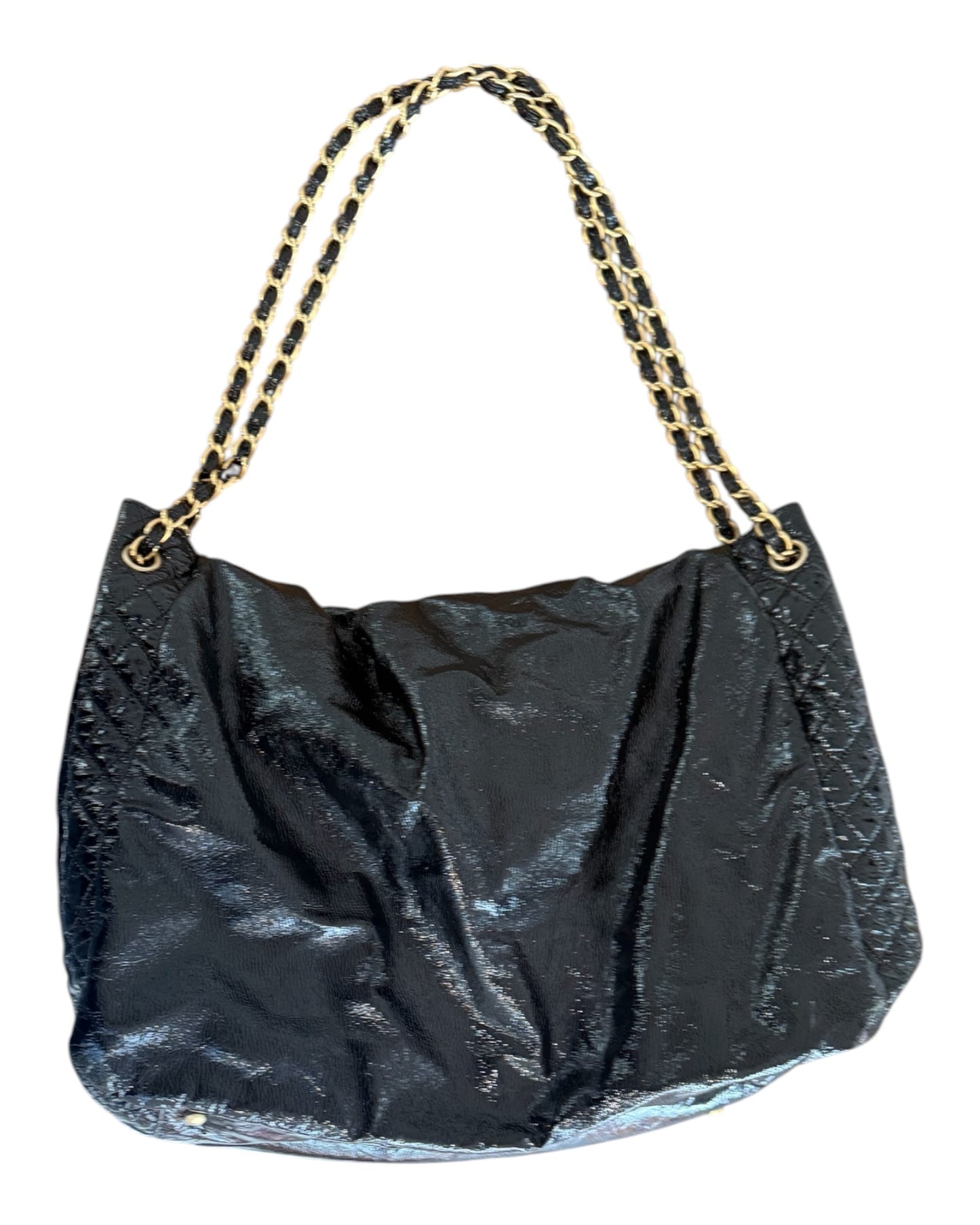 Vintage 2007 Chanel Rock and Chain Messenger Bag by Karl Lagerfeld