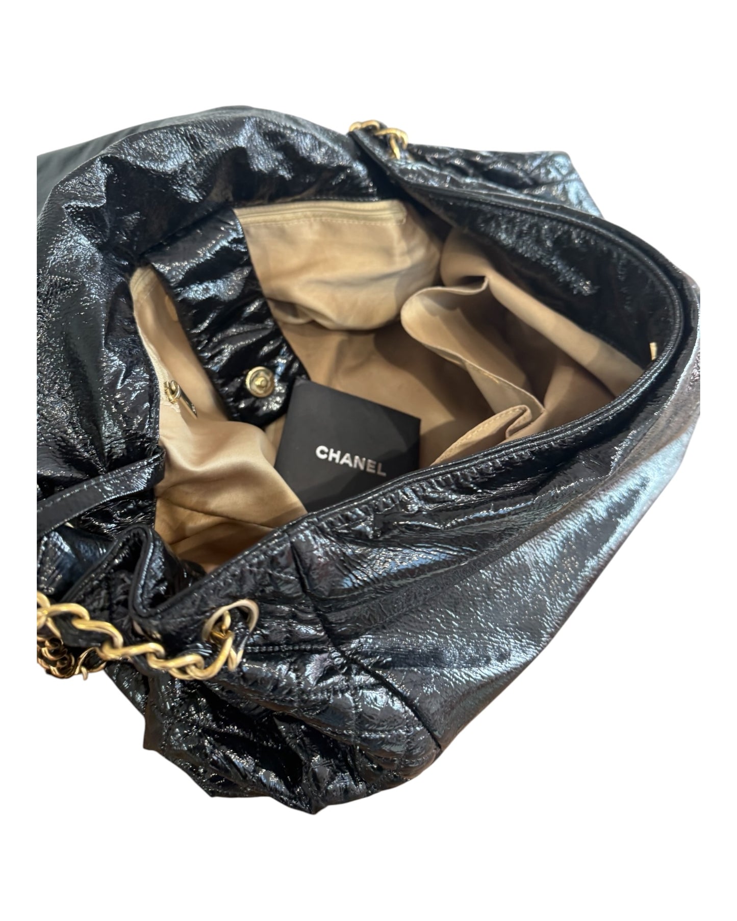 Vintage 2007 Chanel Rock and Chain Messenger Bag by Karl Lagerfeld