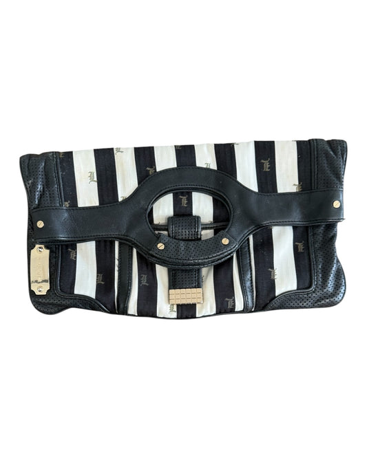 Vintage L.A.M.B Stripe Clutch