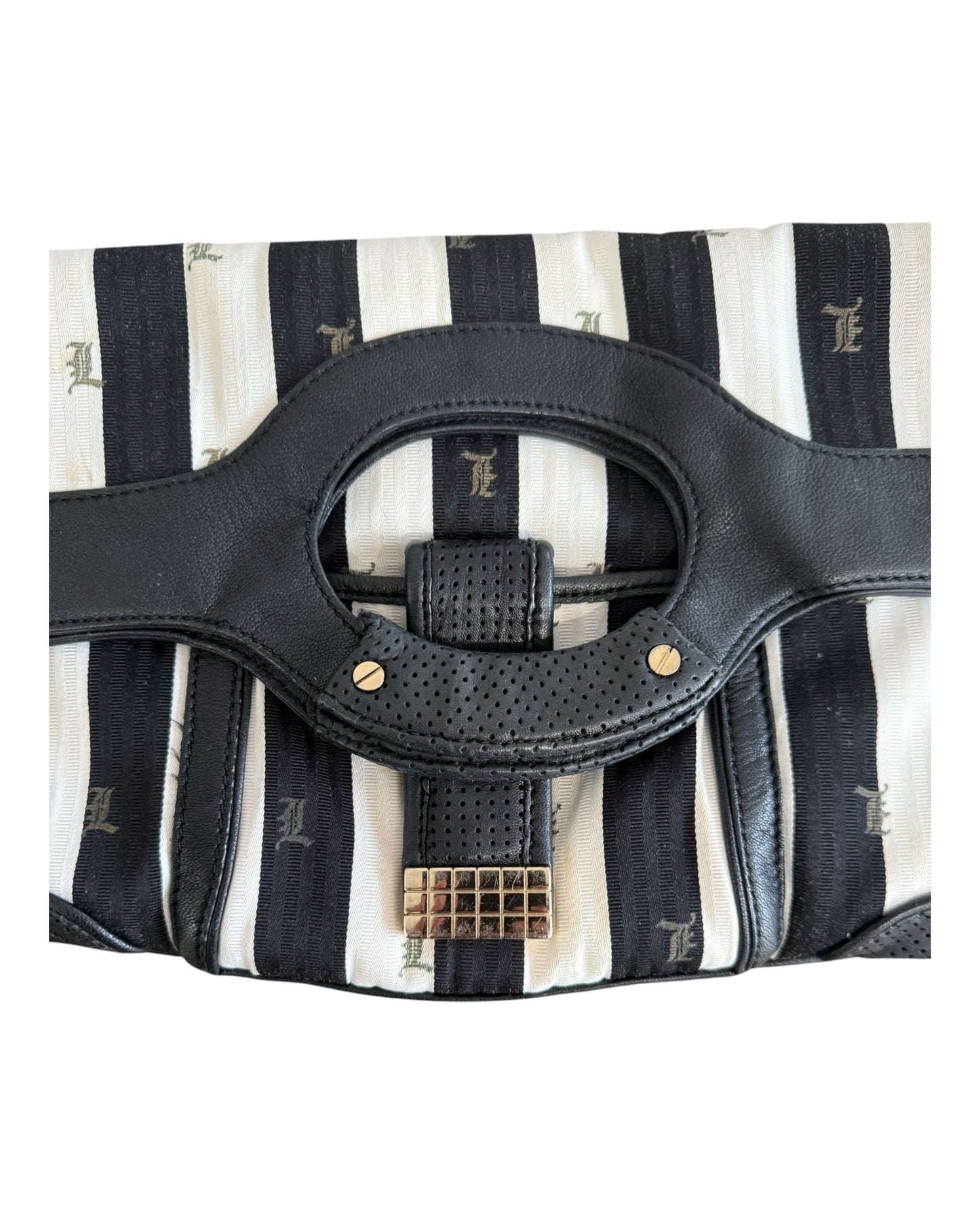 Vintage L.A.M.B Stripe Clutch