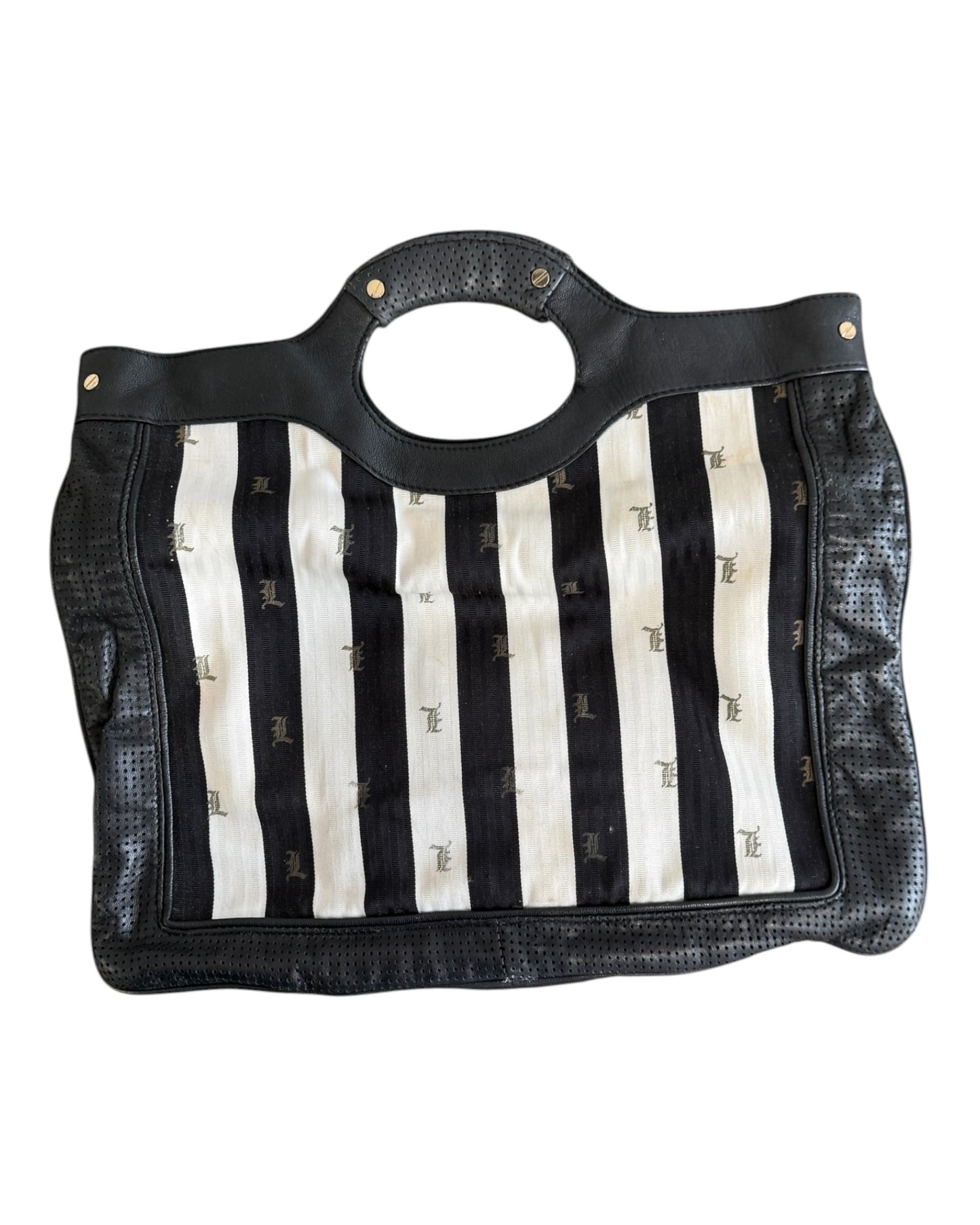 Vintage L.A.M.B Stripe Clutch