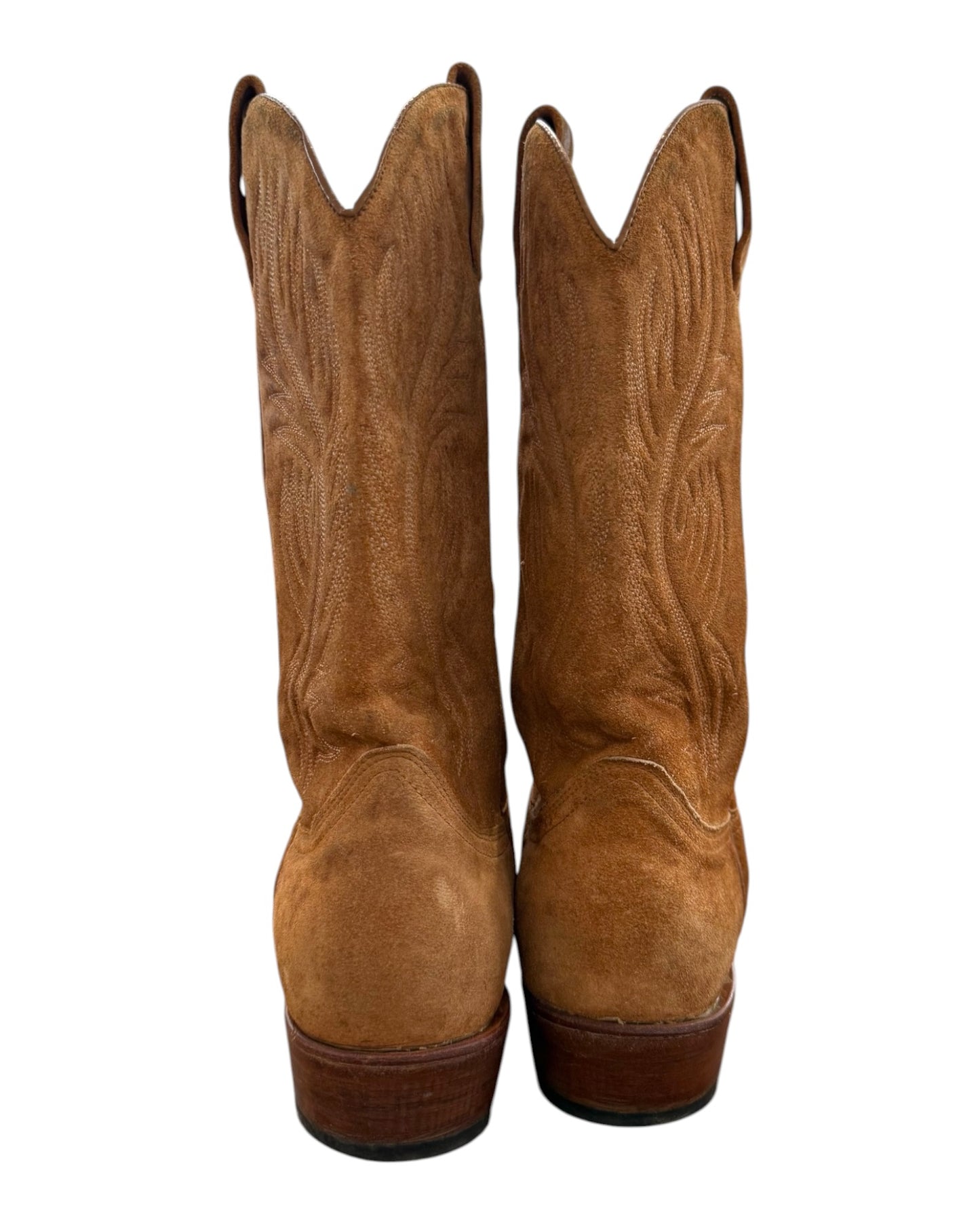 Vintage Sendra Suede Cowboy Boots
