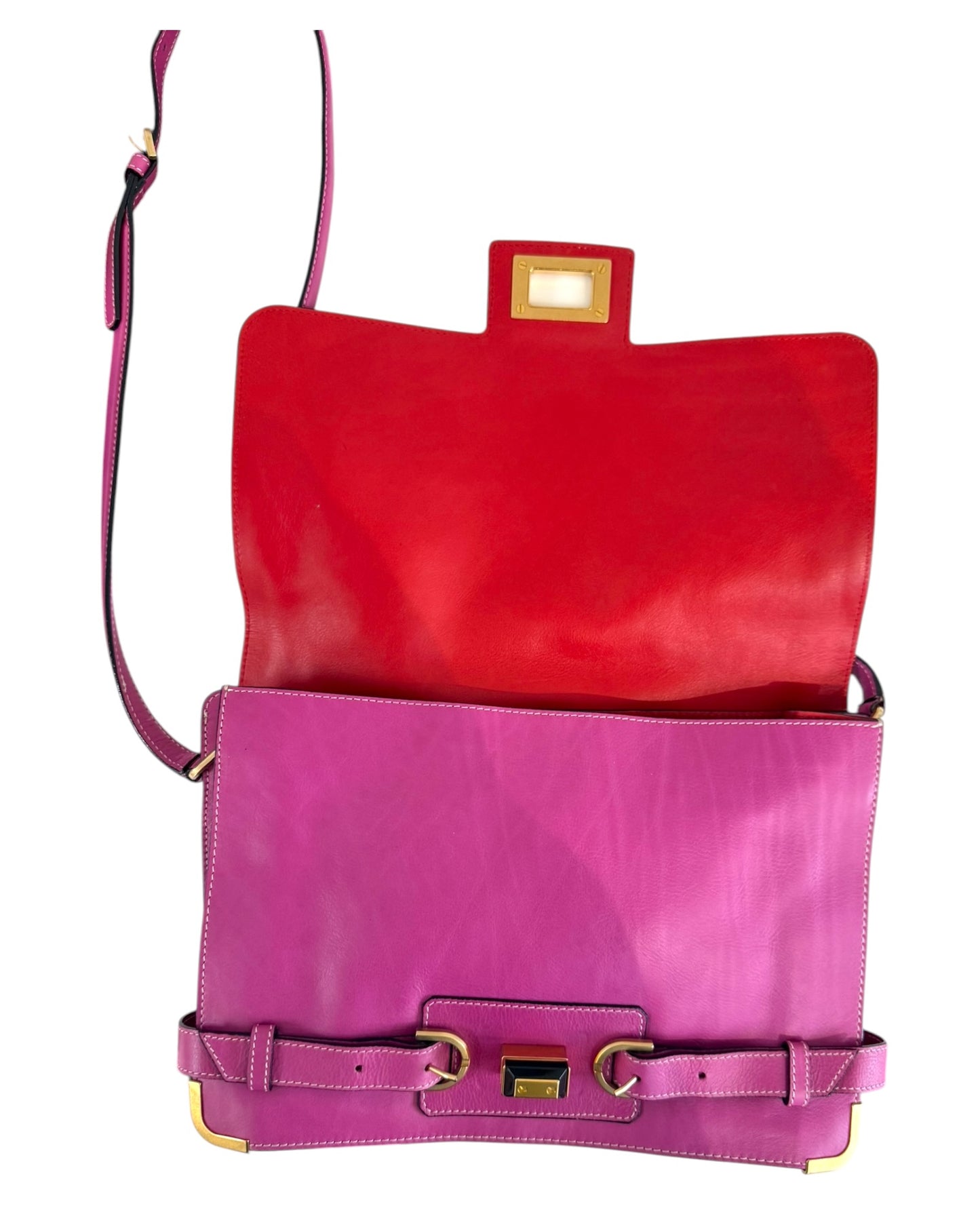 Pre-Loved Lanvin Pink Shoulder Bag