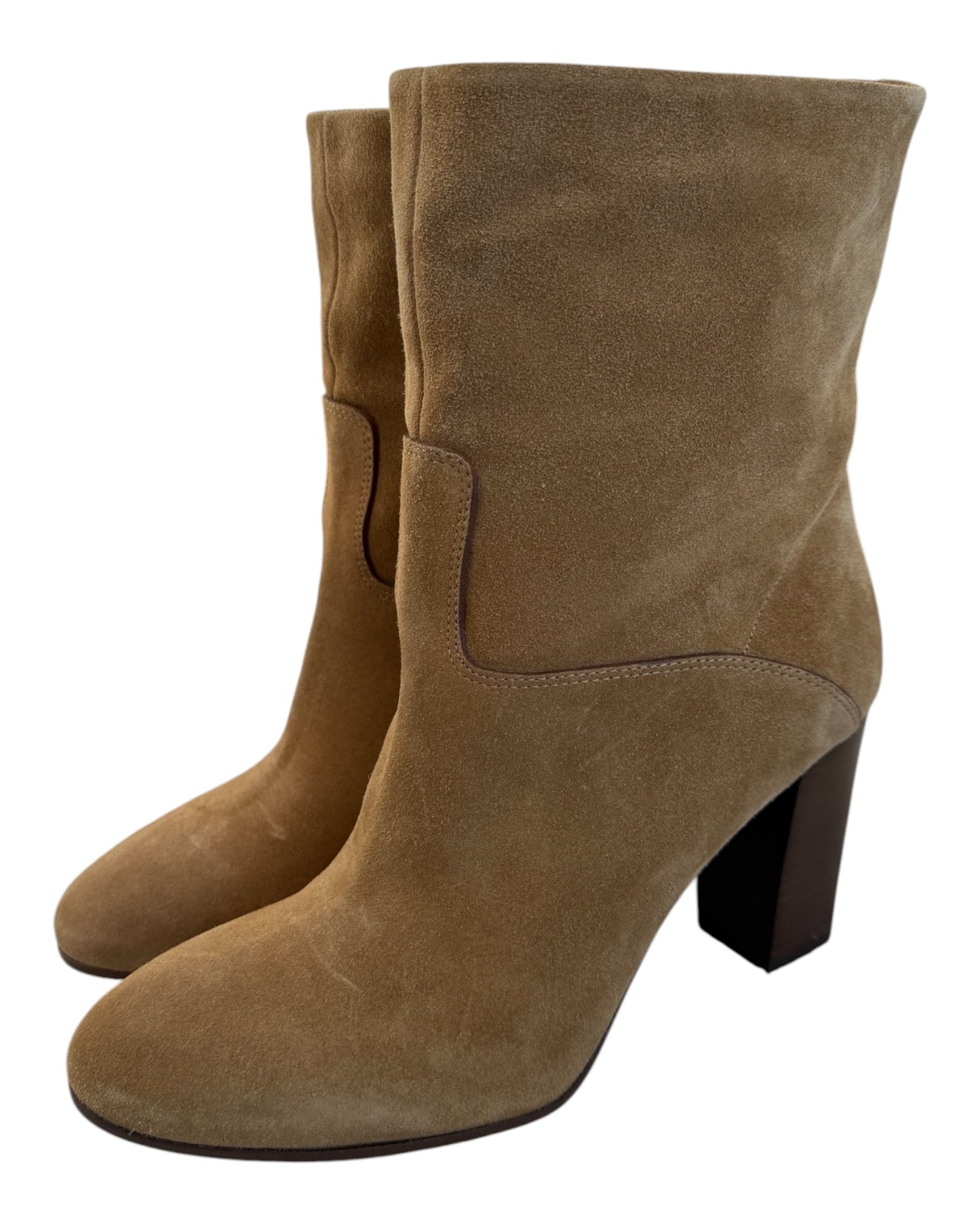 Pre-Loved POLO Ralph Lauren Brindley Suede Booties