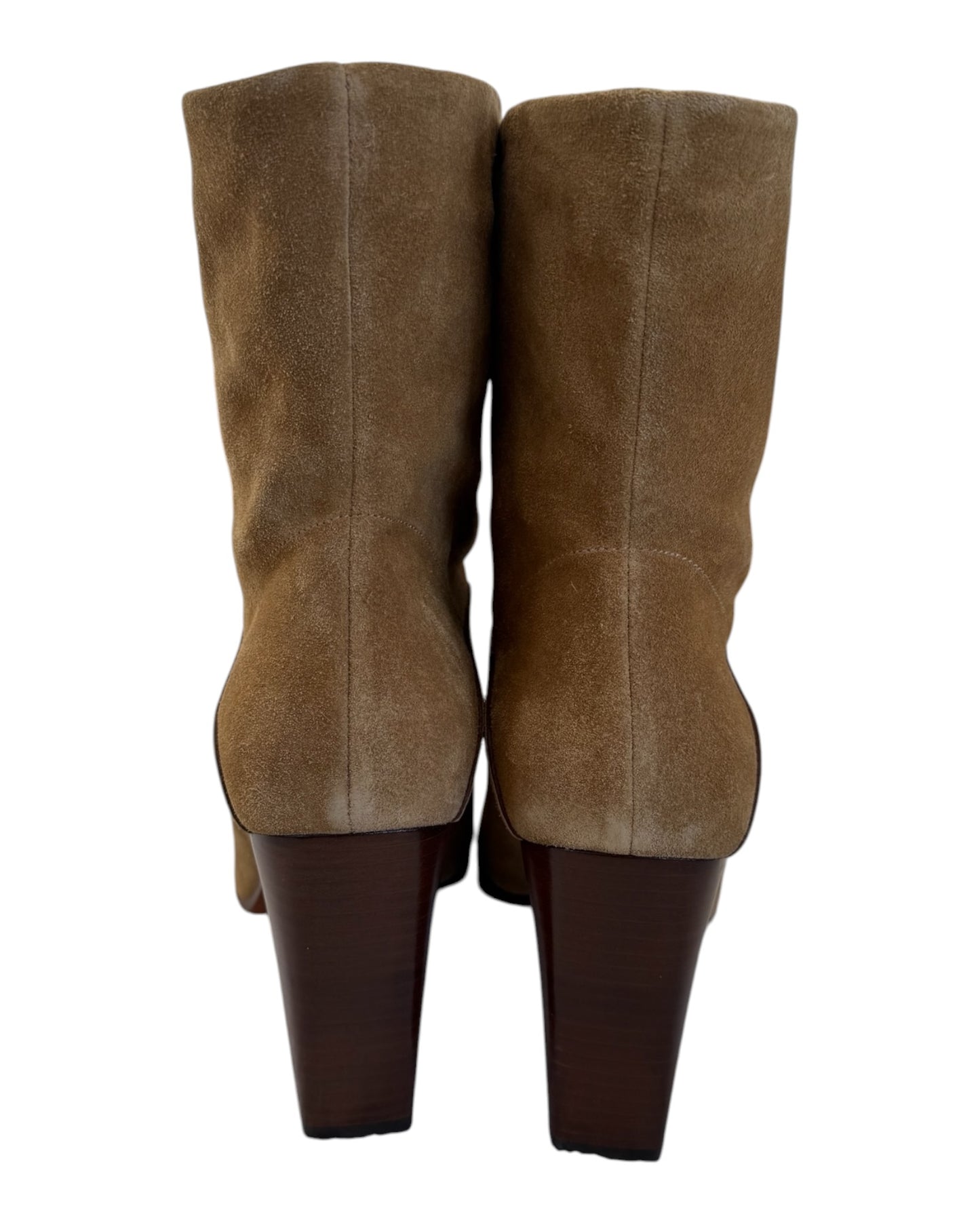 Pre-Loved POLO Ralph Lauren Brindley Suede Booties