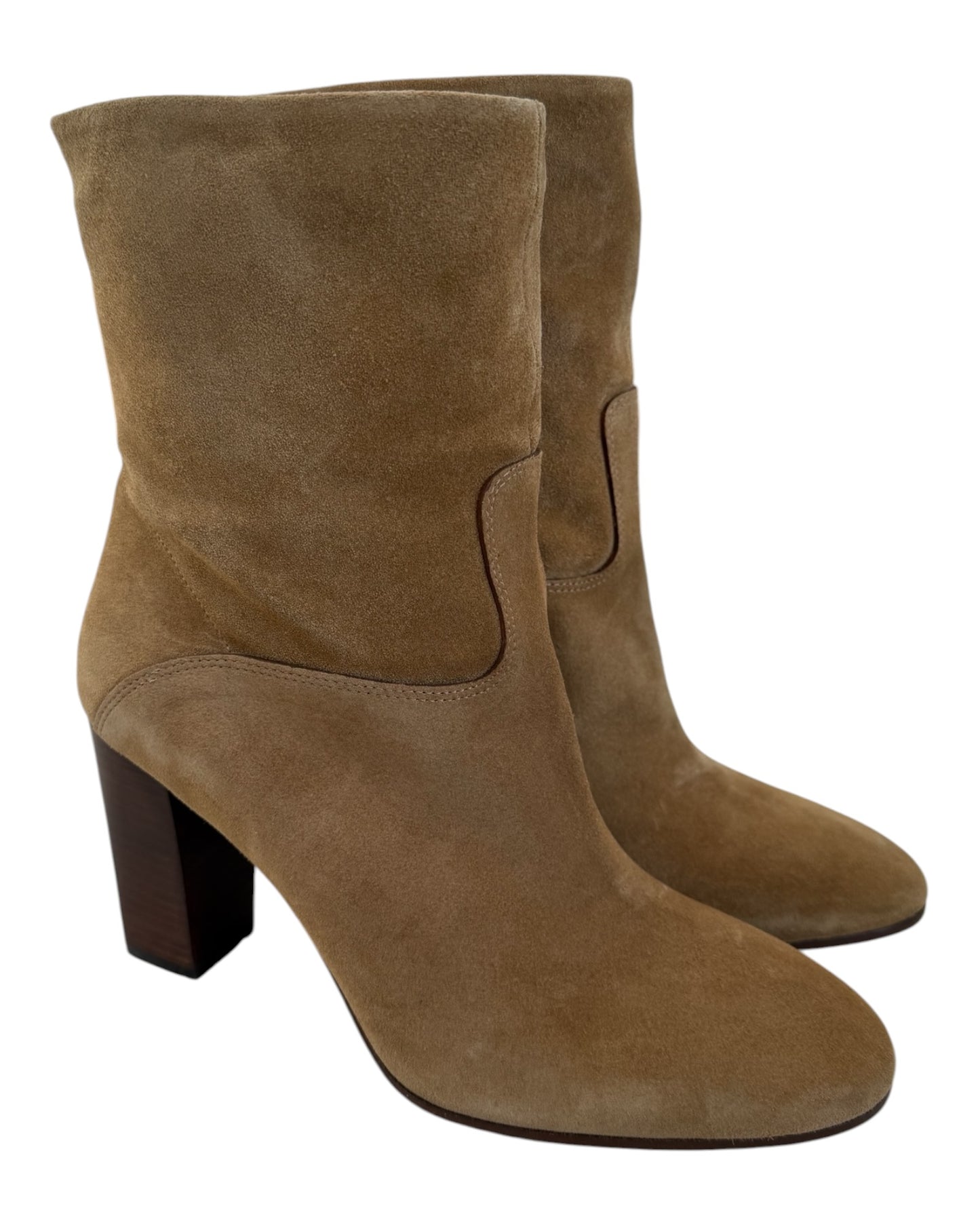Pre-Loved POLO Ralph Lauren Brindley Suede Booties