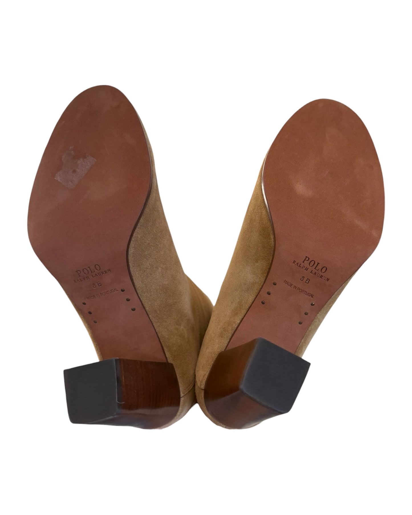Pre-Loved POLO Ralph Lauren Brindley Suede Booties