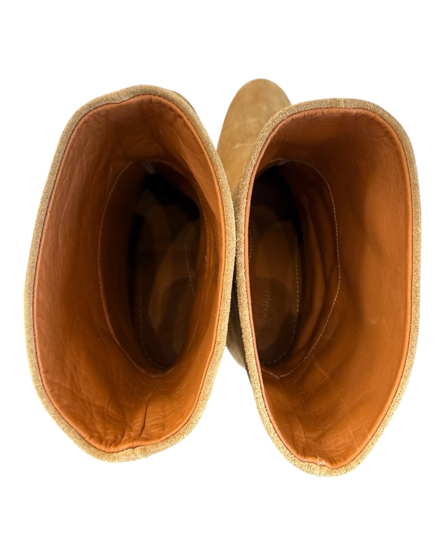 Pre-Loved POLO Ralph Lauren Brindley Suede Booties