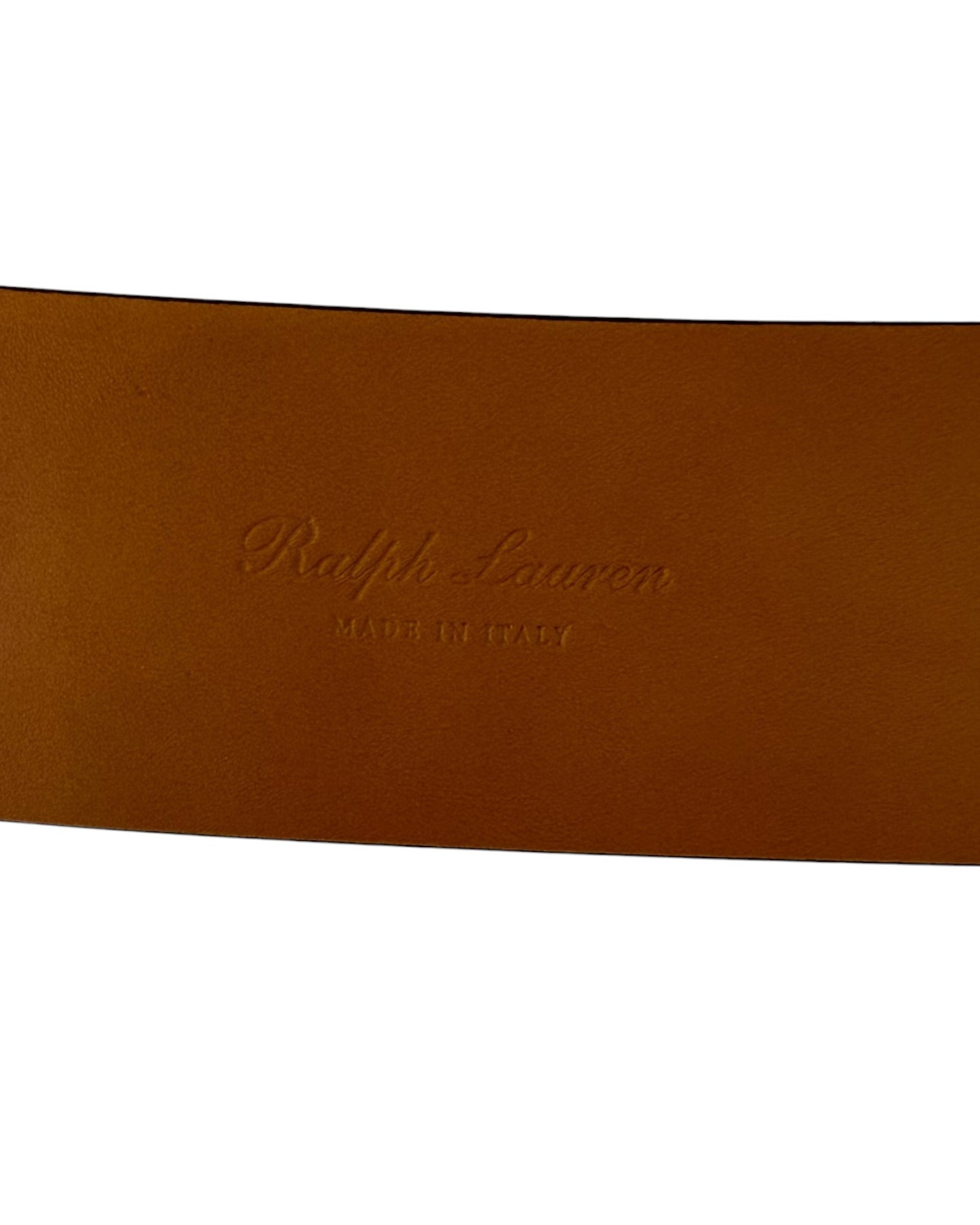 Pre-Loved Ralph Lauren Taupe Suede Belt
