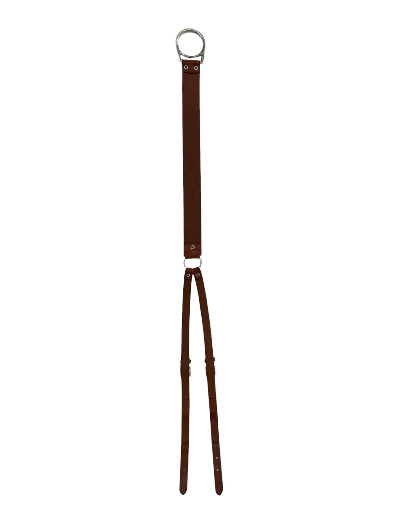 Vintage Ralph Lauren Brown Leather Waist Belt