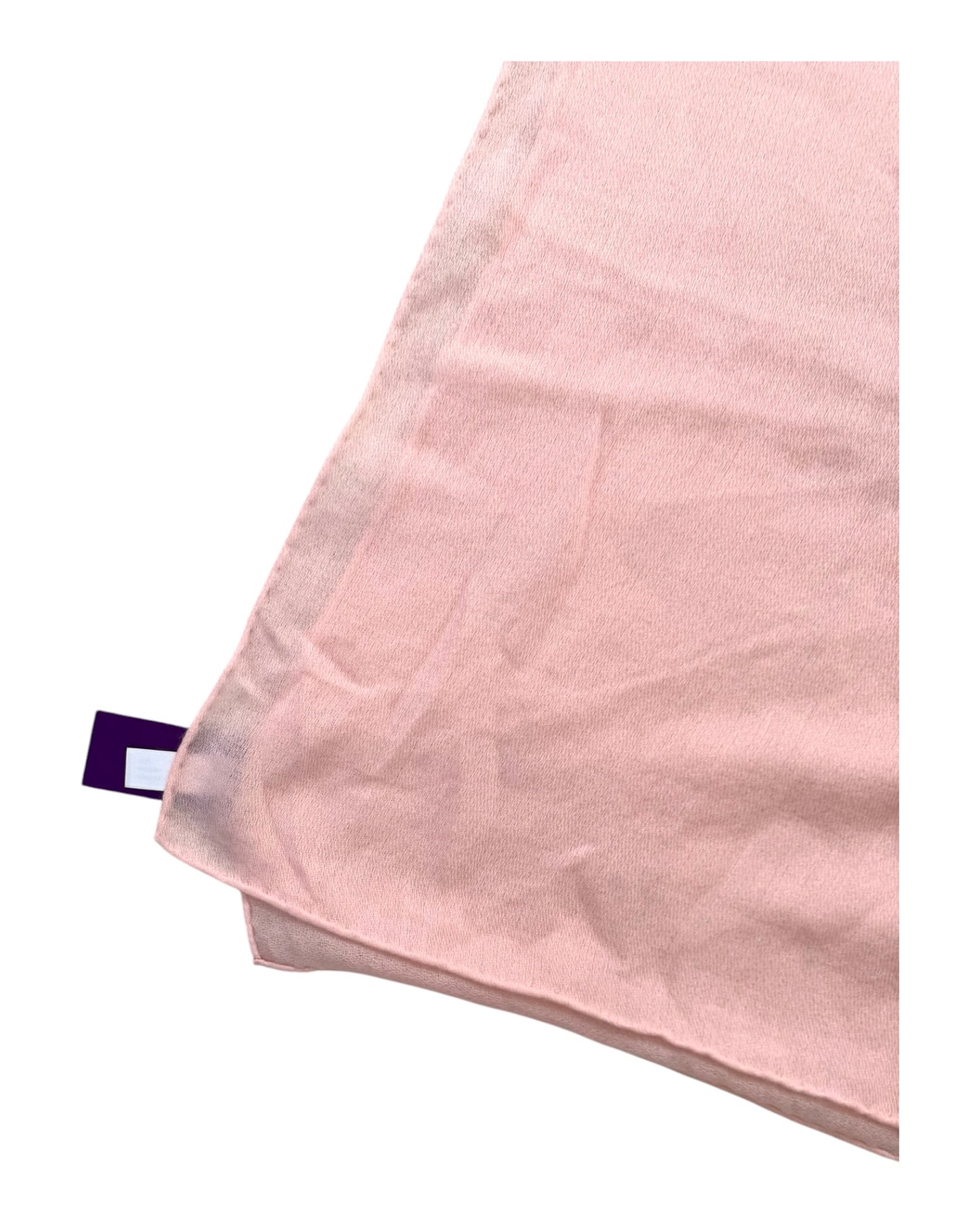 Vintage Ralph Lauren Purple Label Pink Cashmere Shawl