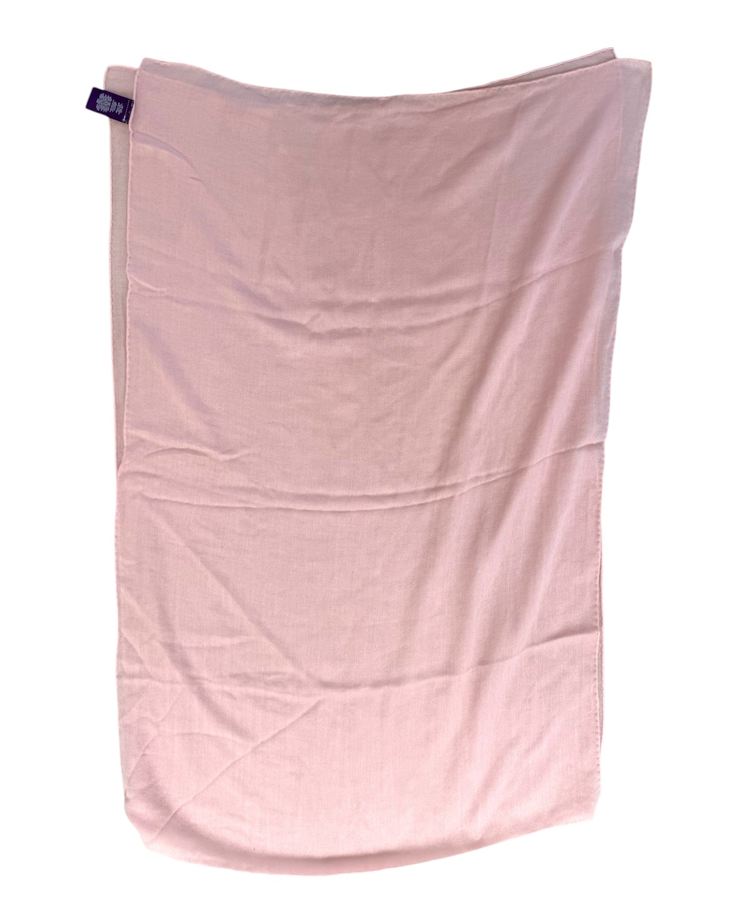 Vintage Ralph Lauren Purple Label Pink Cashmere Shawl