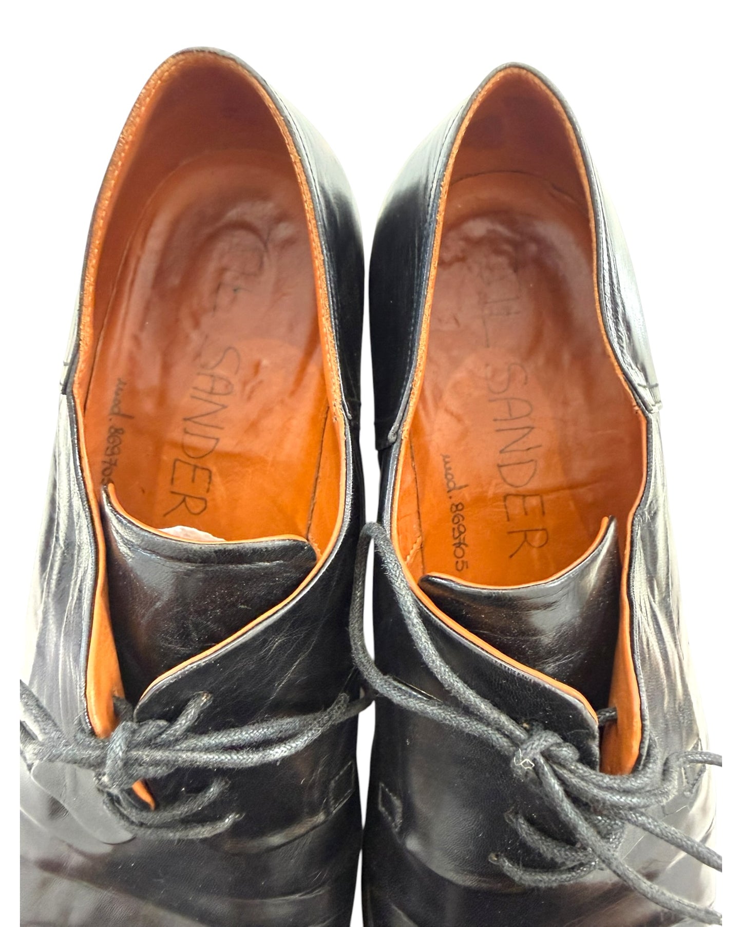 Vintage Jil Sander Black Dress Shoes