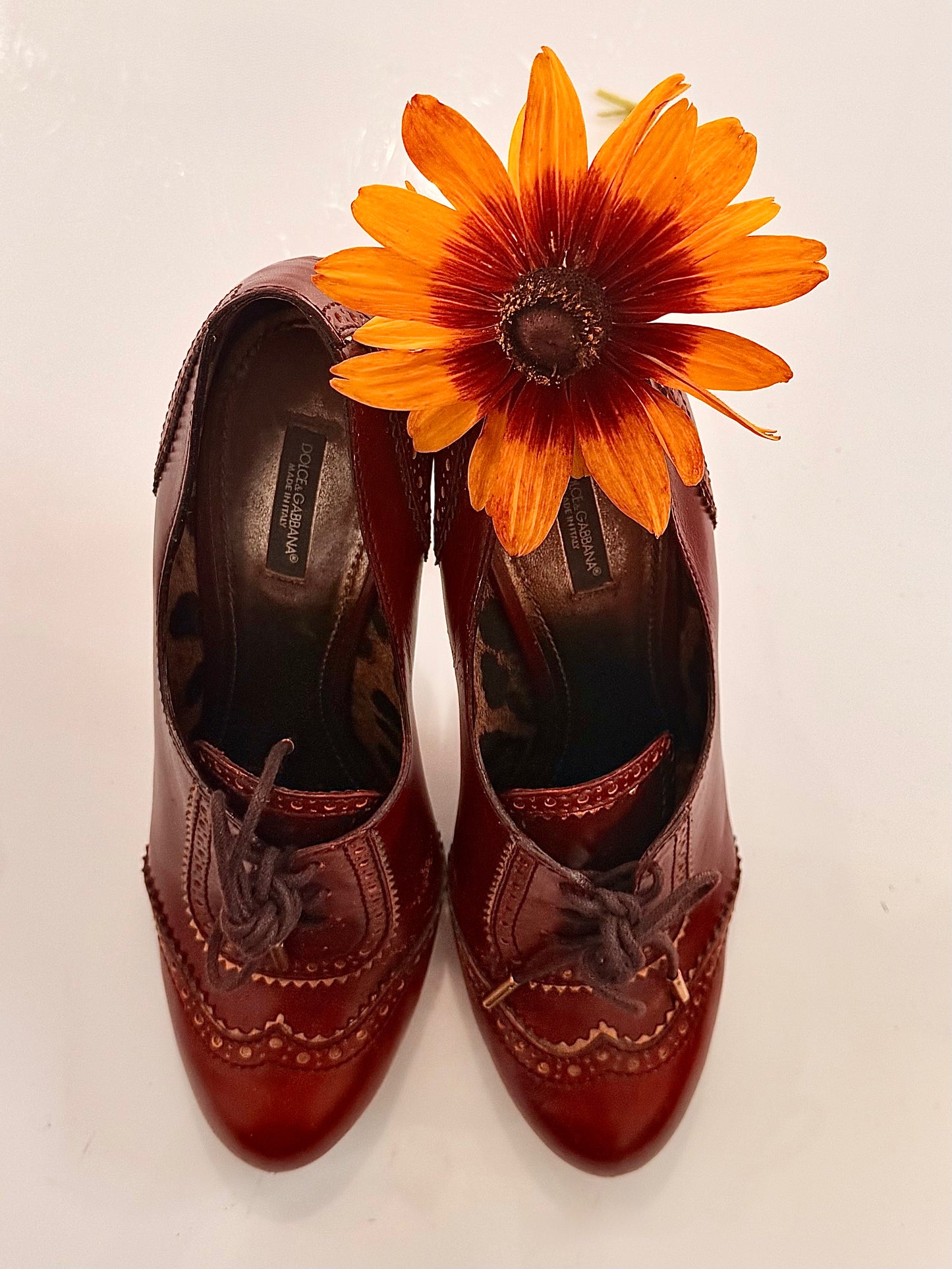 Vintage Dolce & Gabbana Oxford Heels