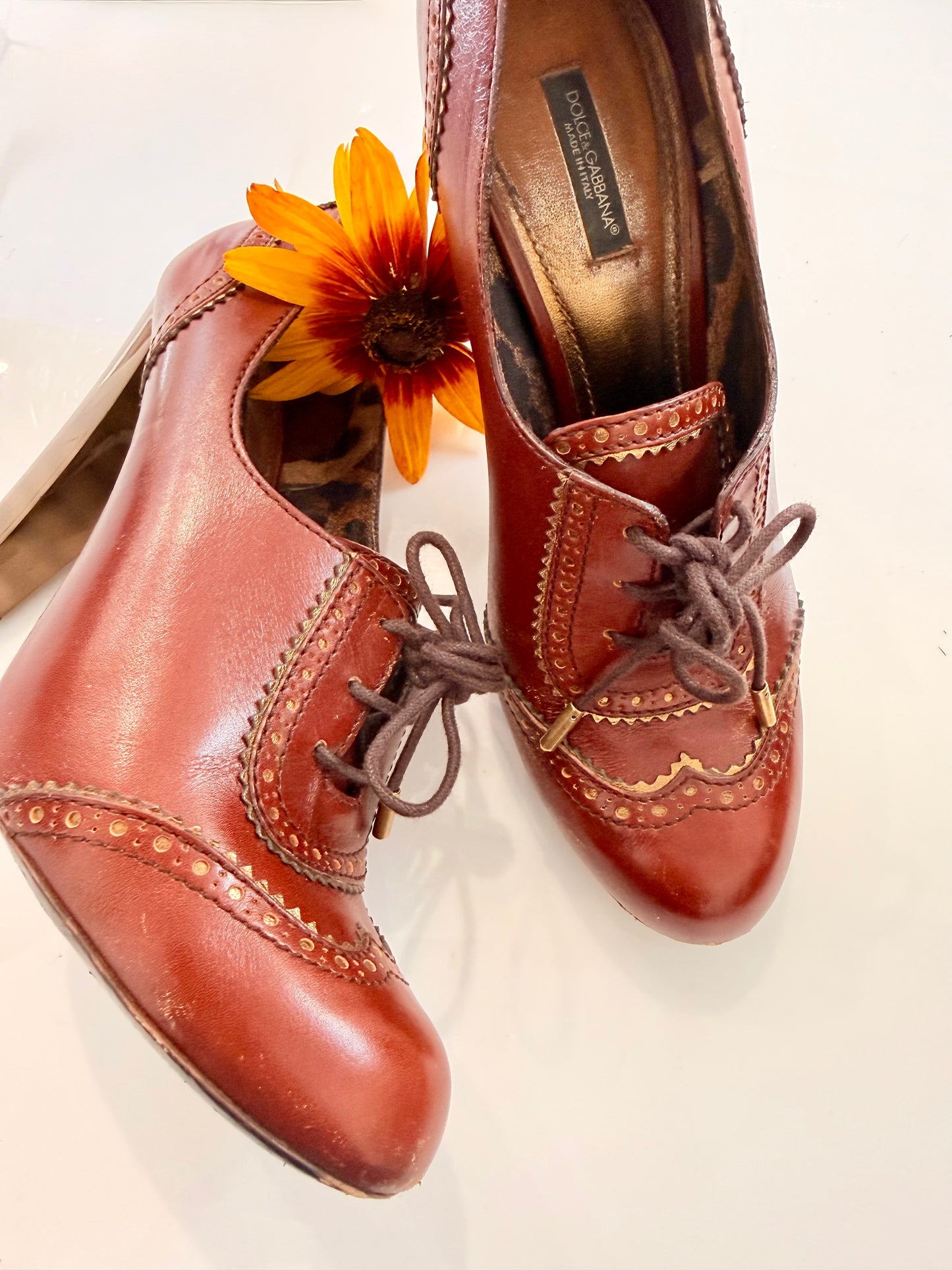 Vintage Dolce & Gabbana Oxford Heels