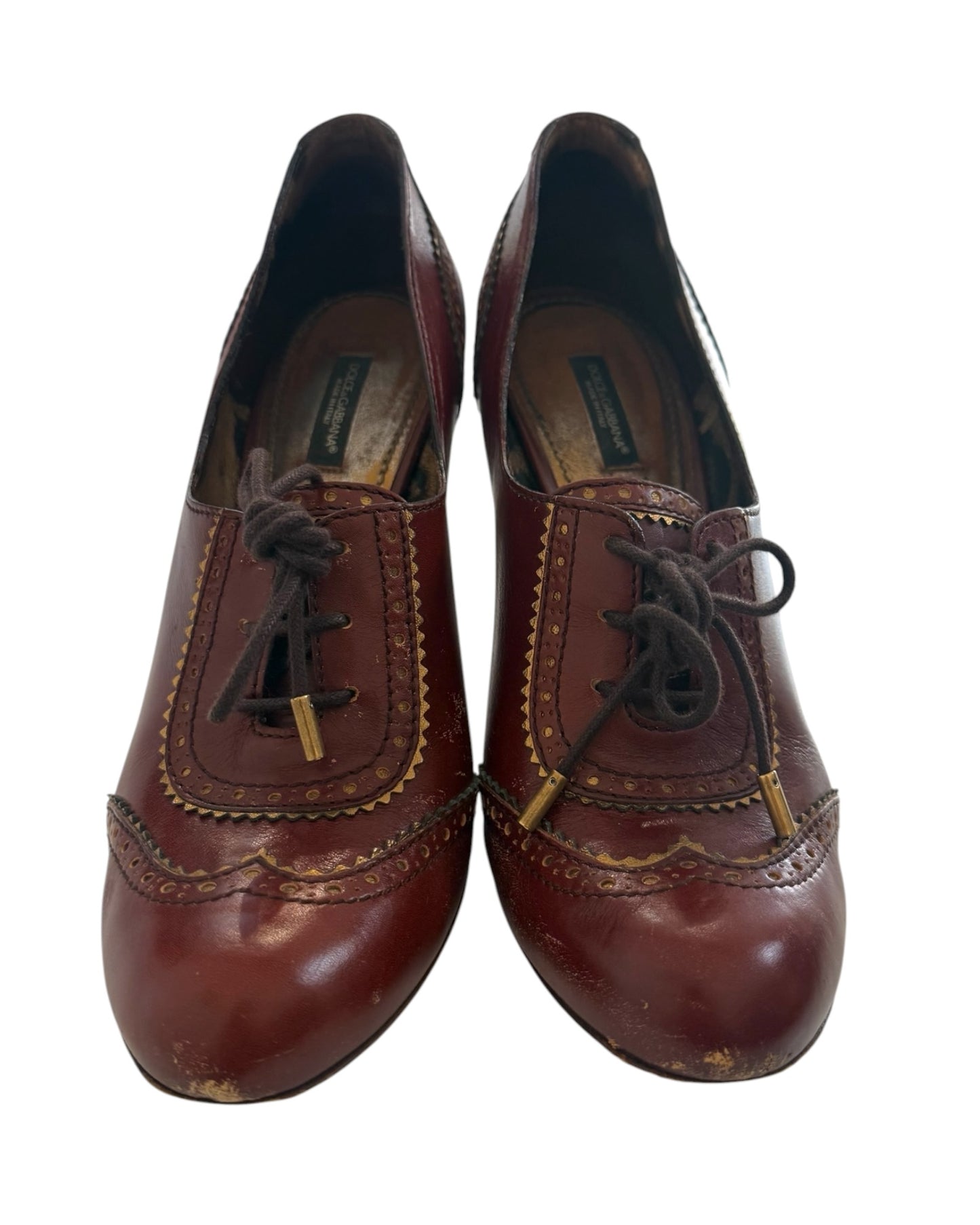 Vintage Dolce & Gabbana Oxford Heels