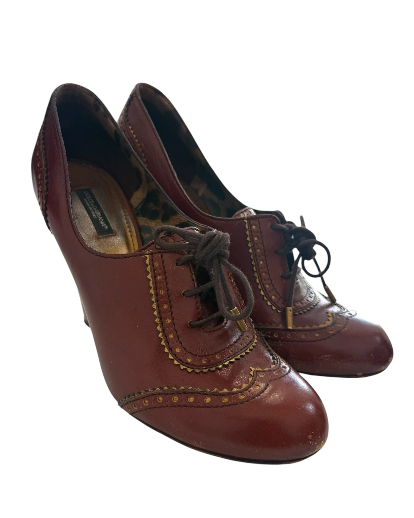 Vintage Dolce & Gabbana Oxford Heels