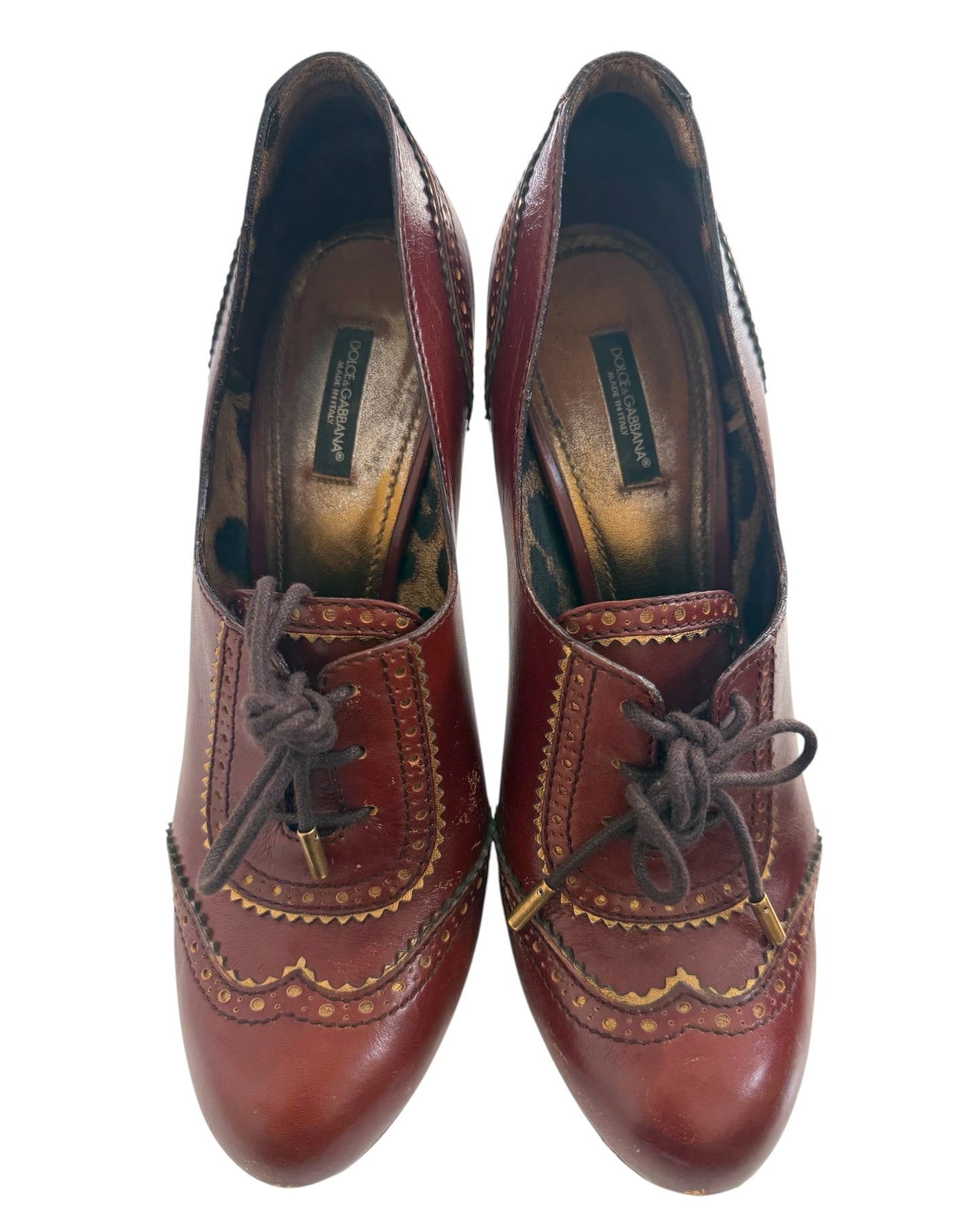 Vintage Dolce & Gabbana Oxford Heels