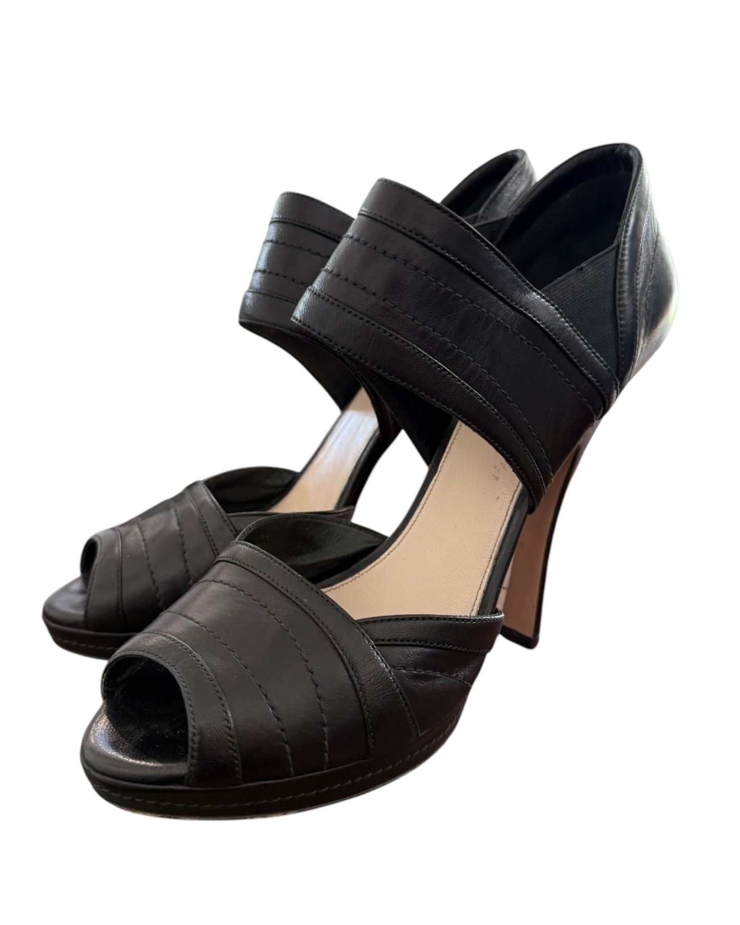 Pre-Loved Prada Nappa Nero Heels
