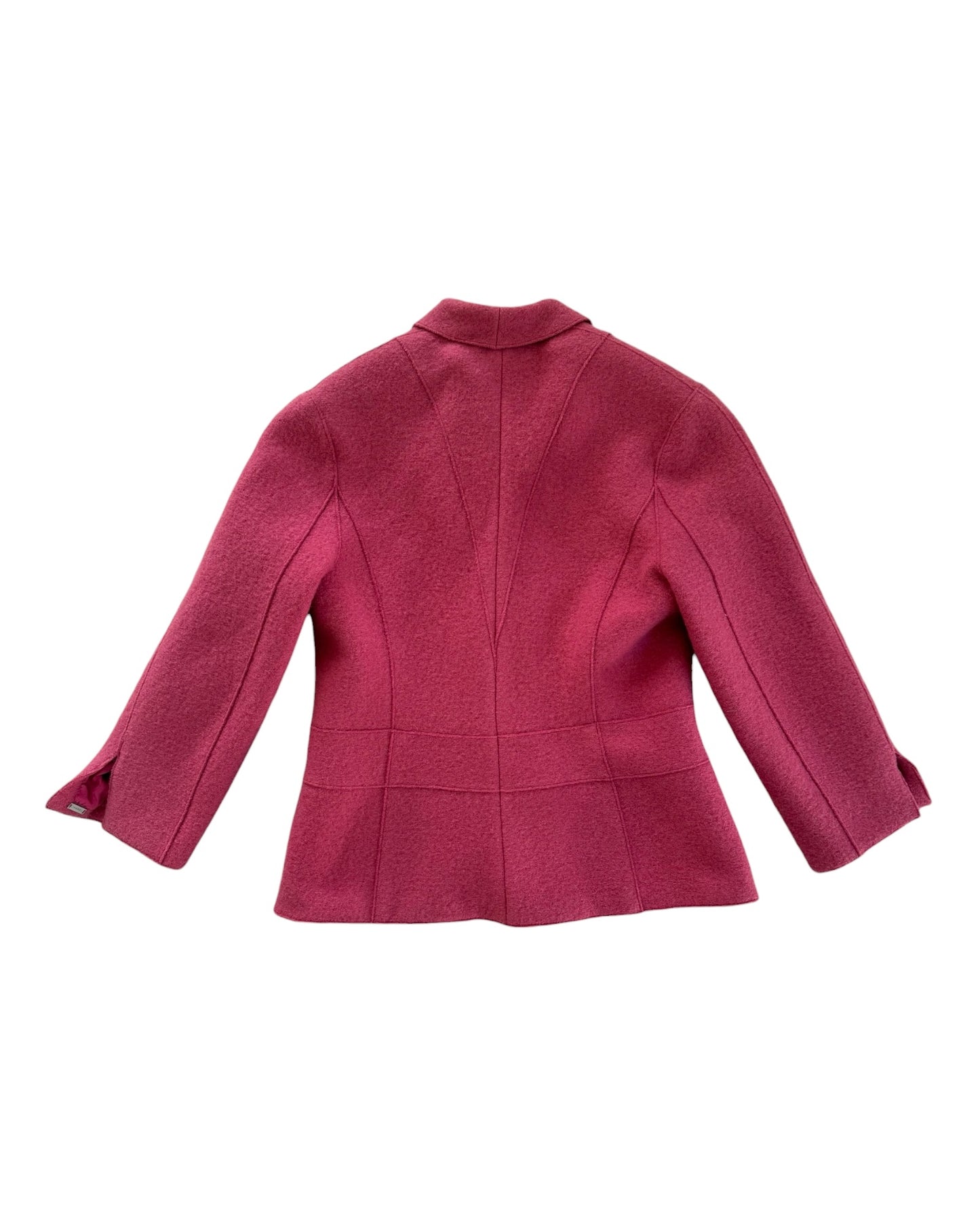 Vintage Chanel Pink Wool Coat