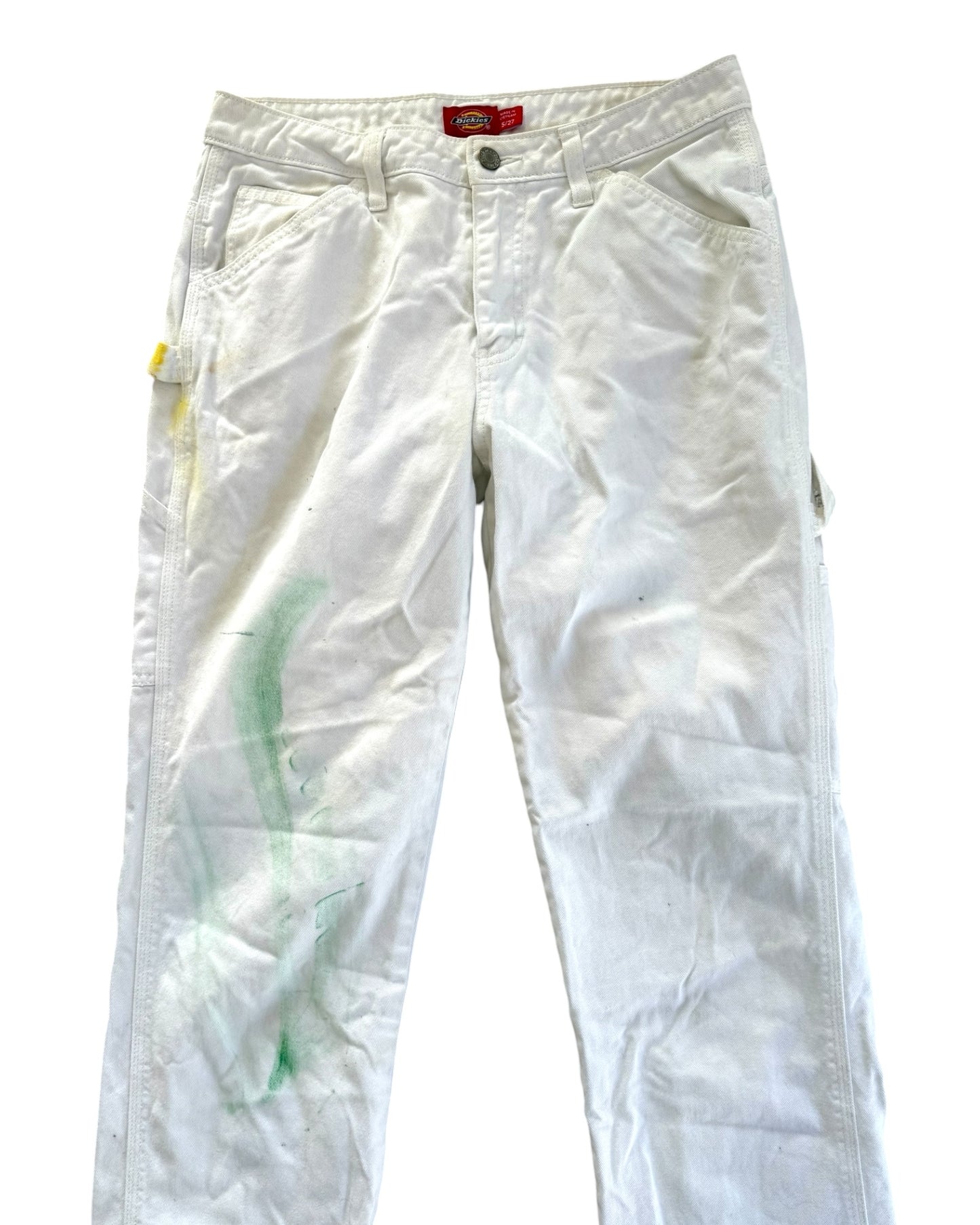 Pre-Loved Dickies White Painters Pants