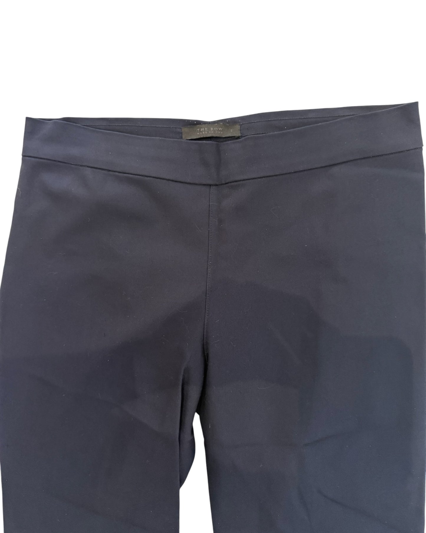 Pre-Loved The Row Navy Blue Skinny Pants