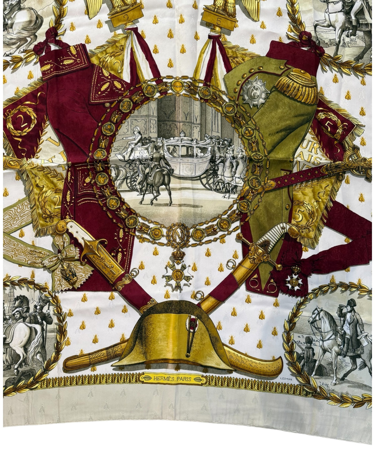 Vintage Hermes Silk Scarf