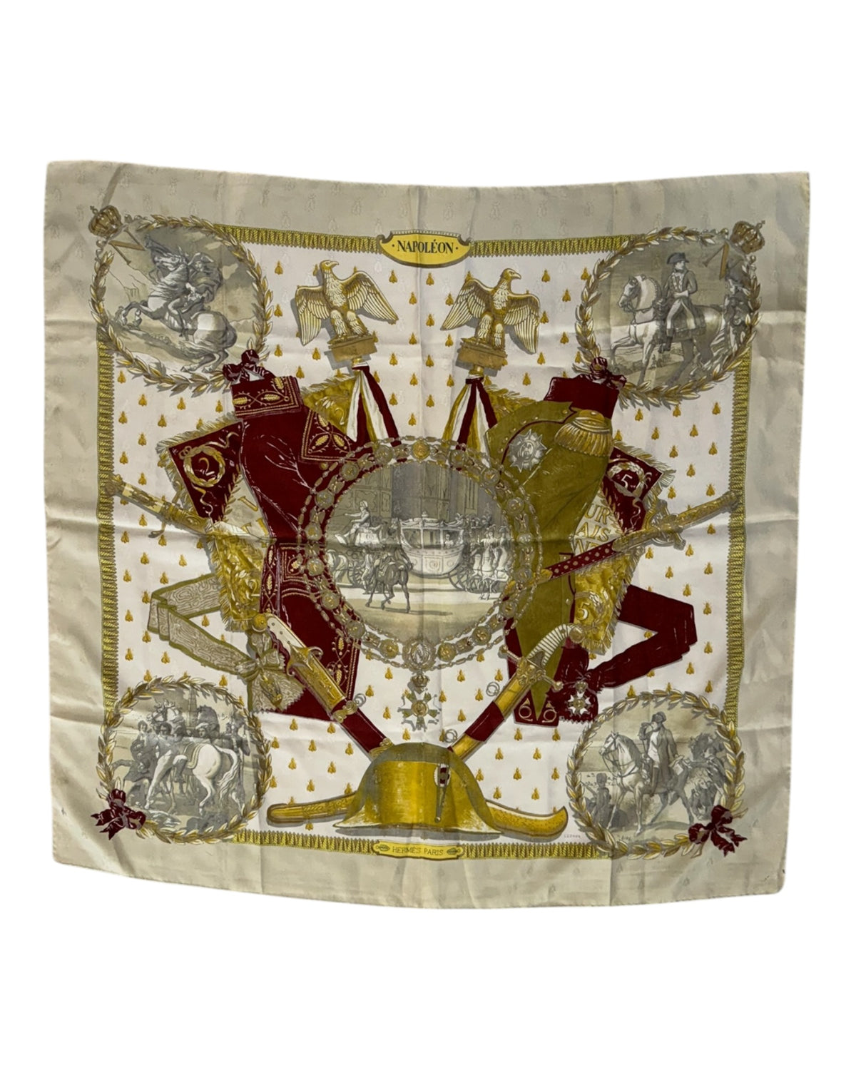 Vintage Hermes Silk Scarf