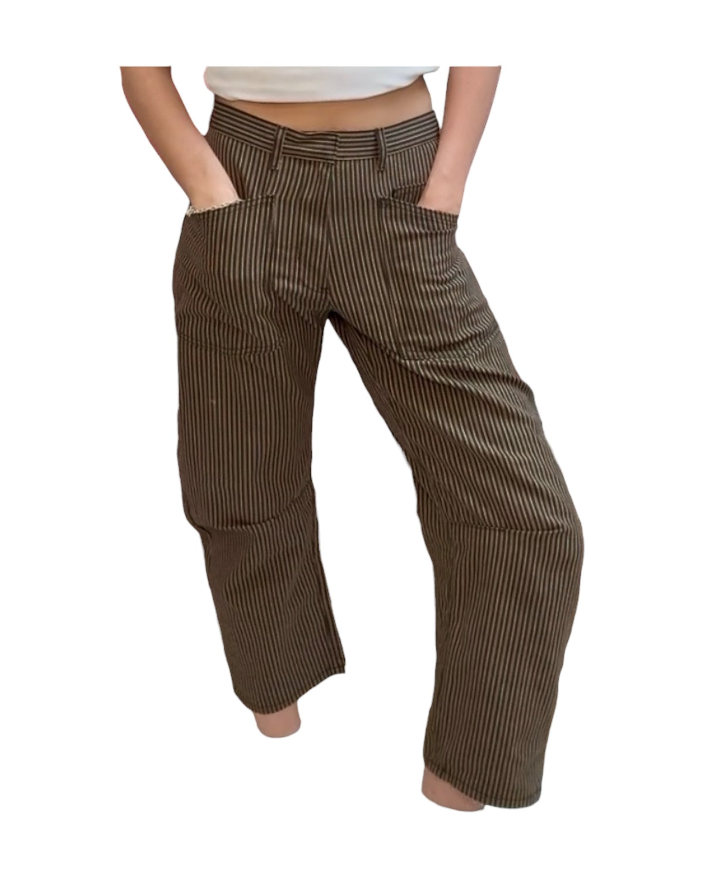 Pre-Loved Nili Lotan Striped Balloon Trousers