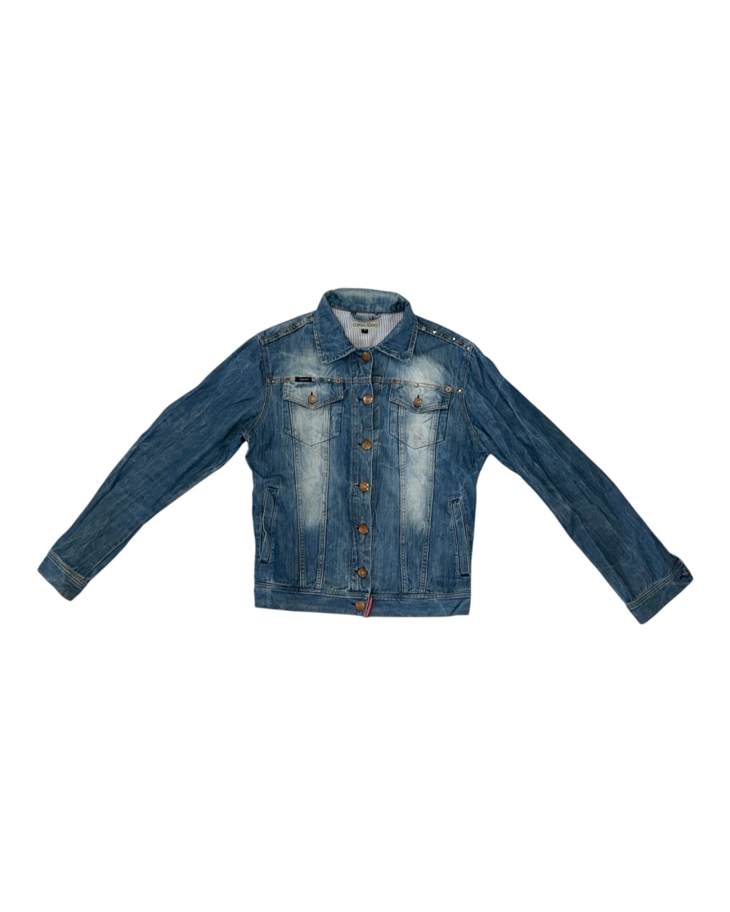 Vintage DSquared2 Studded Denim Jacket