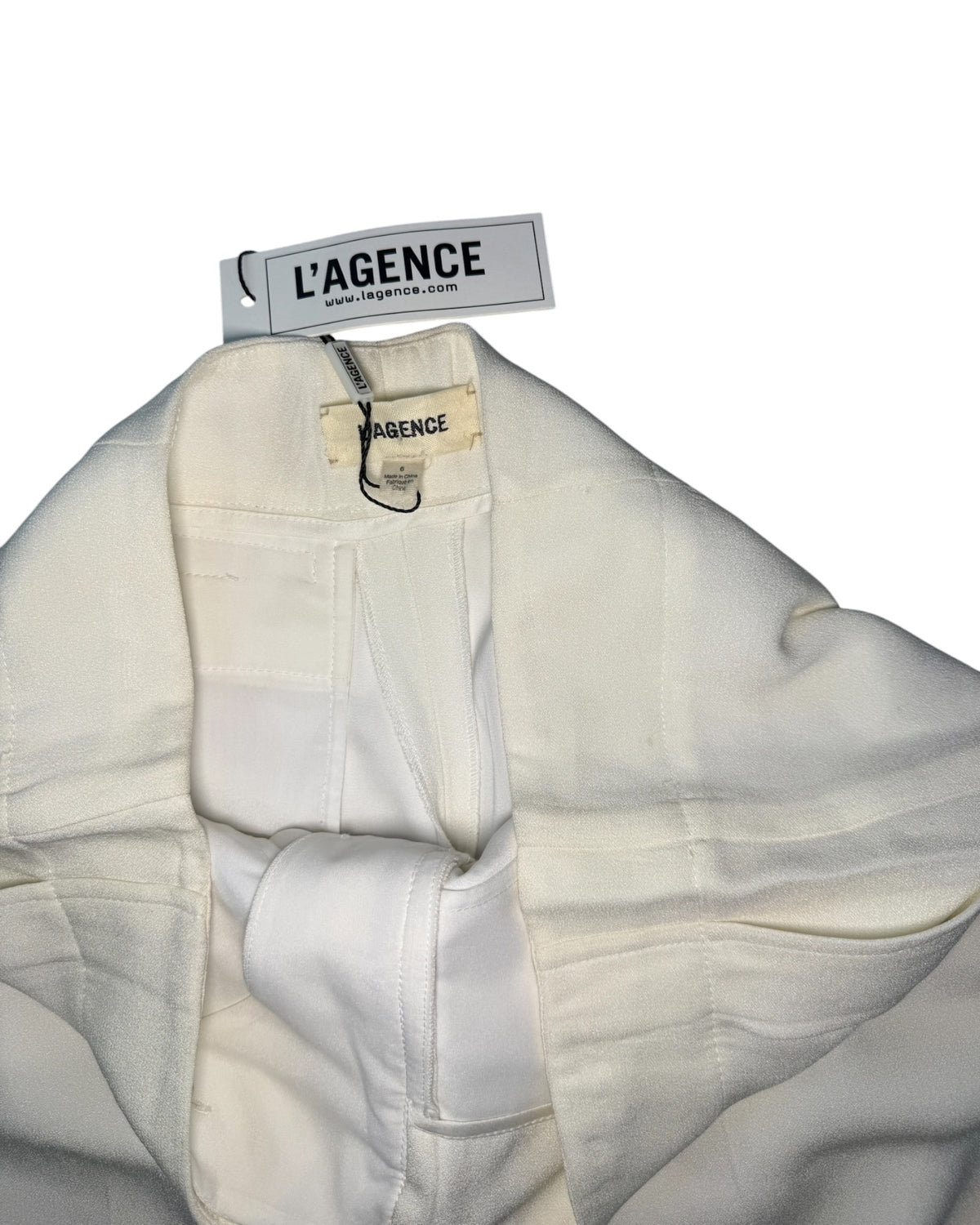 Pre-Loved L'Agence White Trousers
