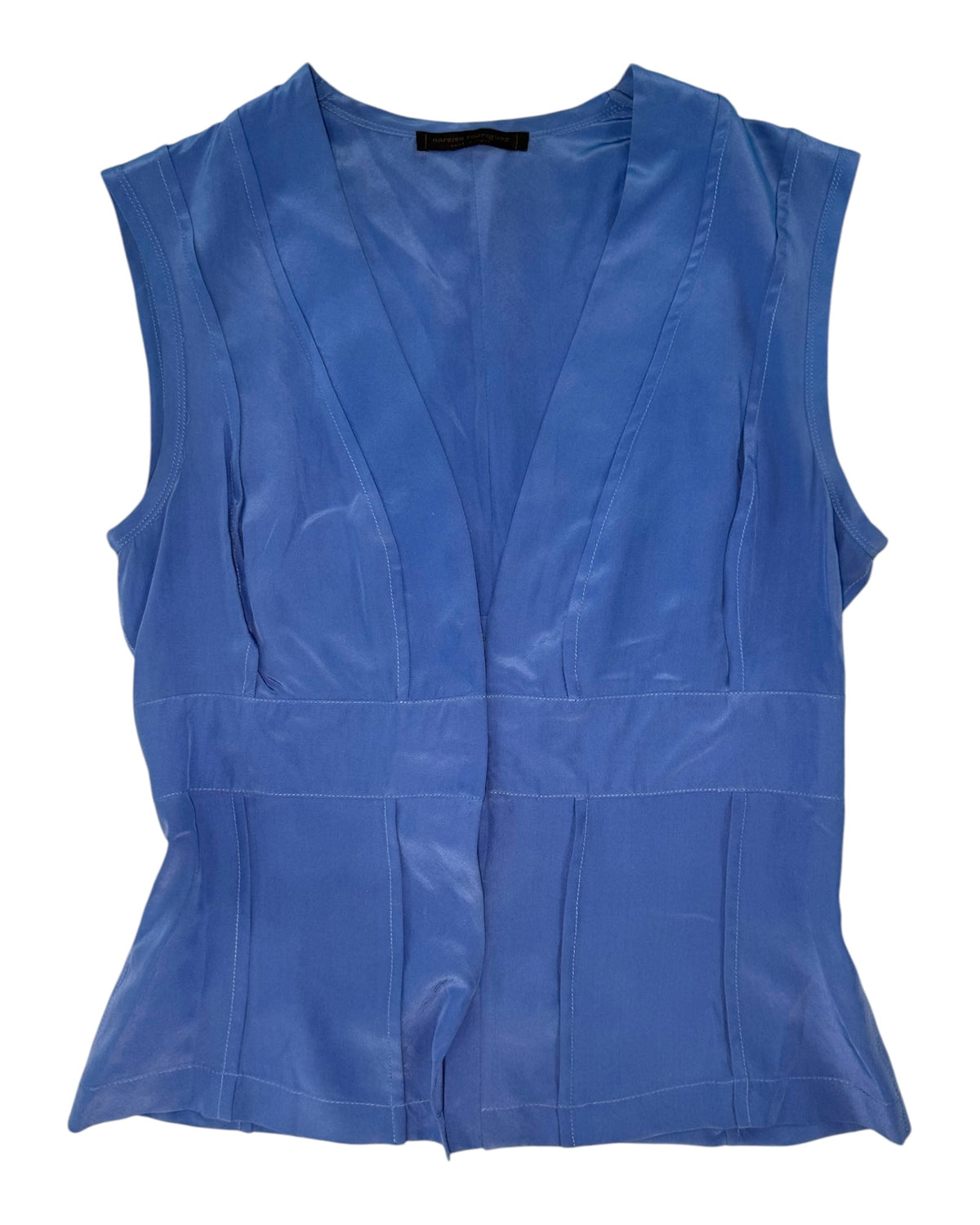 Vintage Narcisco Rodriguez Blue Blouse