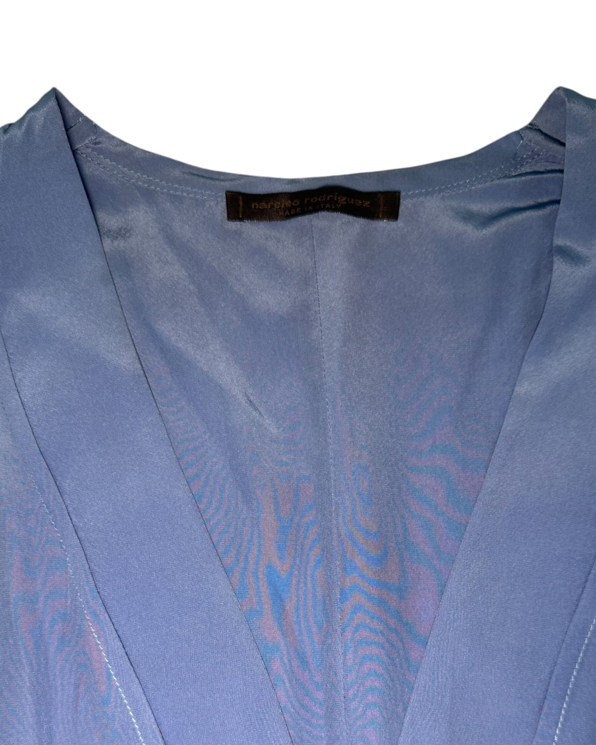 Vintage Narcisco Rodriguez Blue Blouse