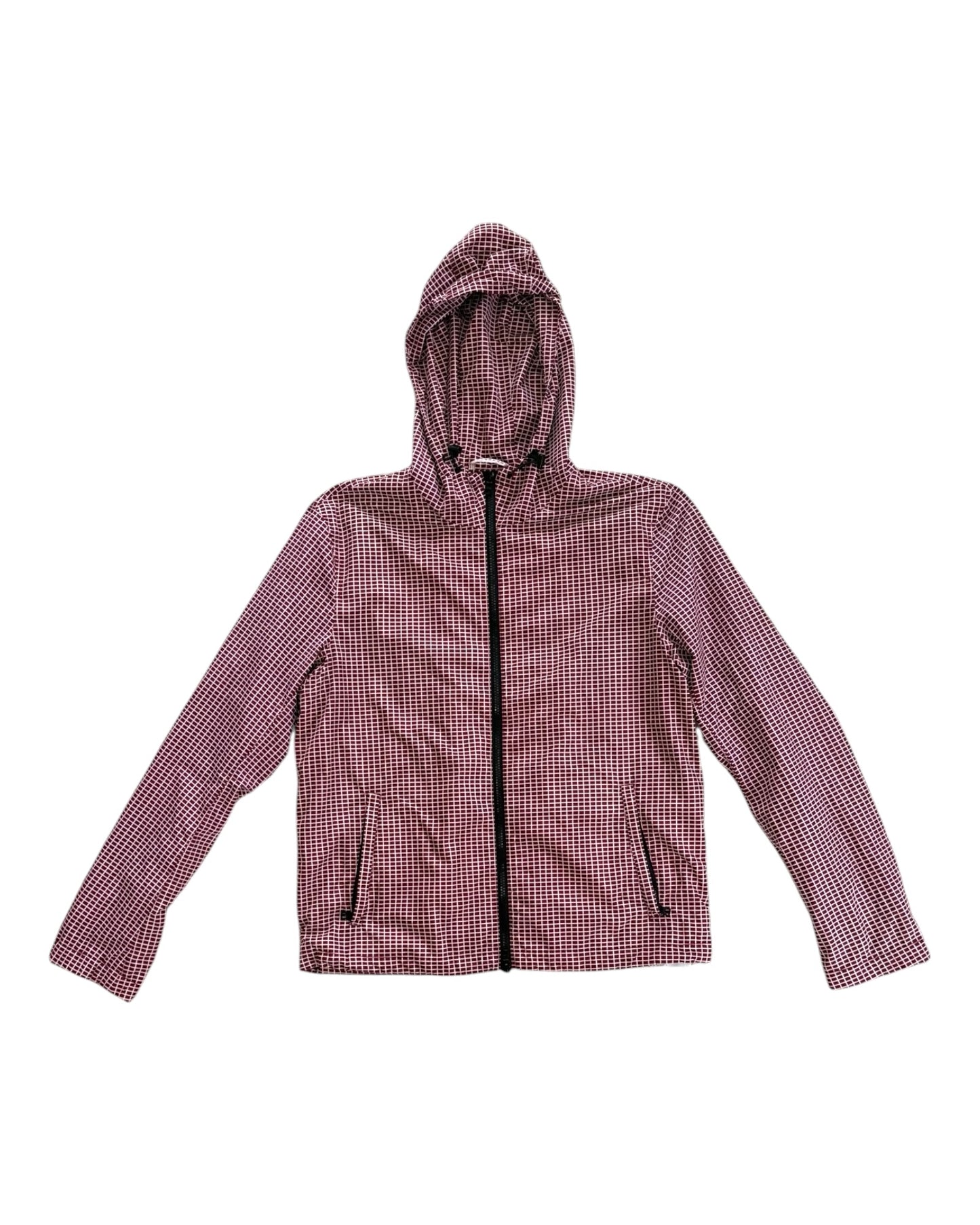 Pre-Loved Armani Exchange Checkered Rain Coat