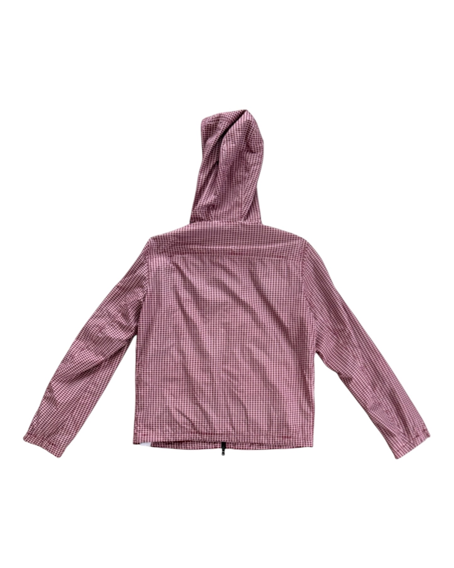 Pre-Loved Armani Exchange Checkered Rain Coat