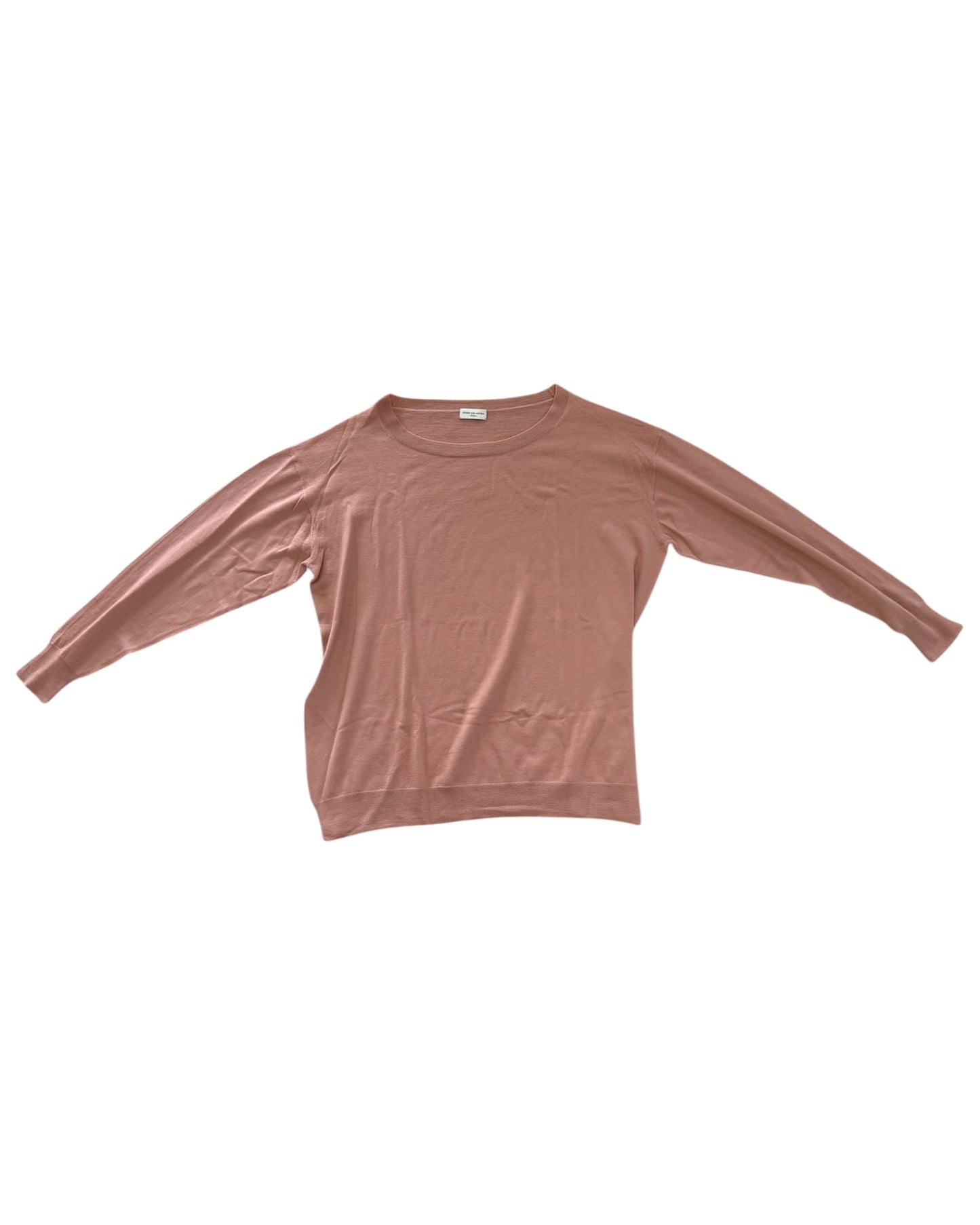 Vintage Dries Van Noten Blush Pink Sweater