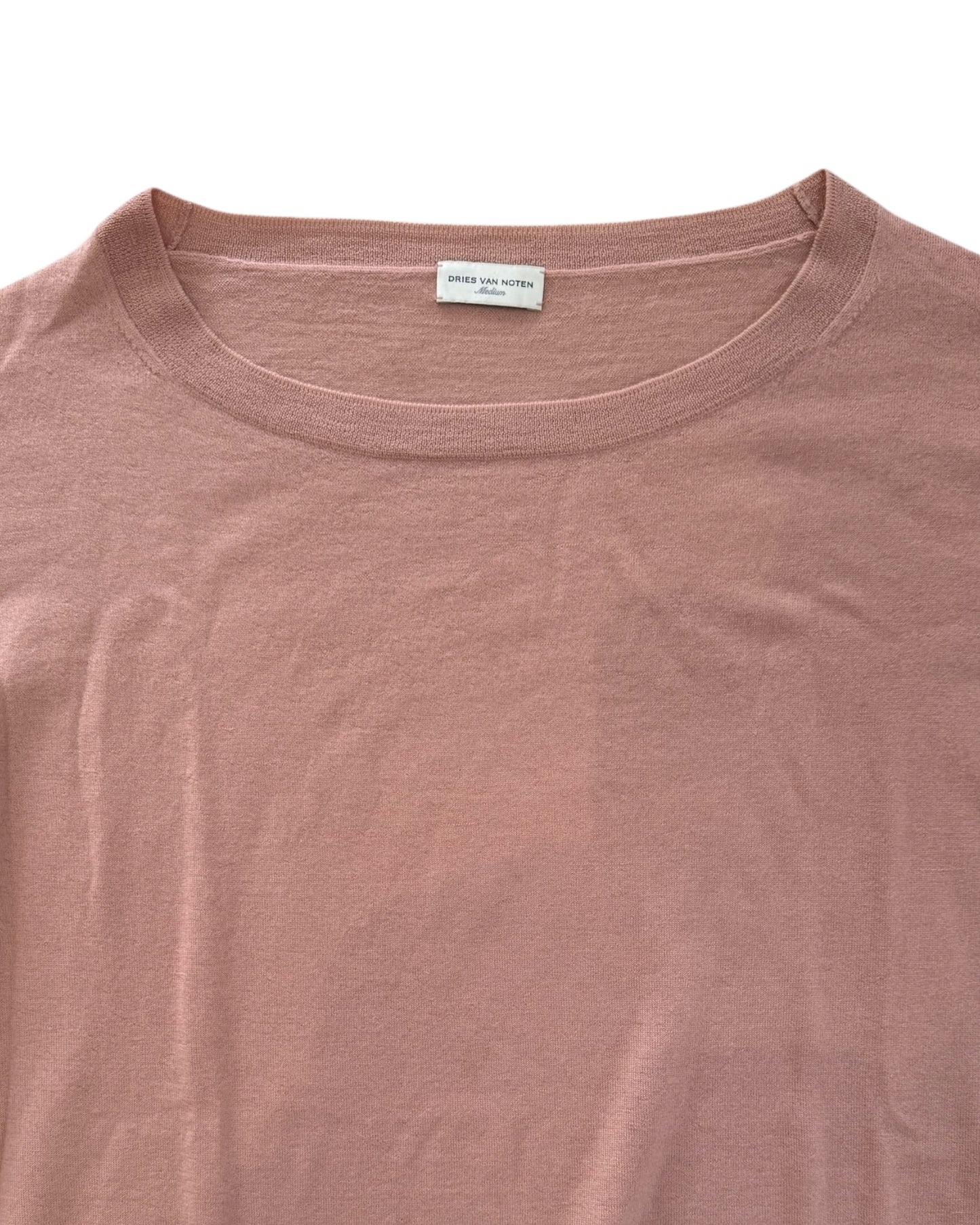Vintage Dries Van Noten Blush Pink Sweater
