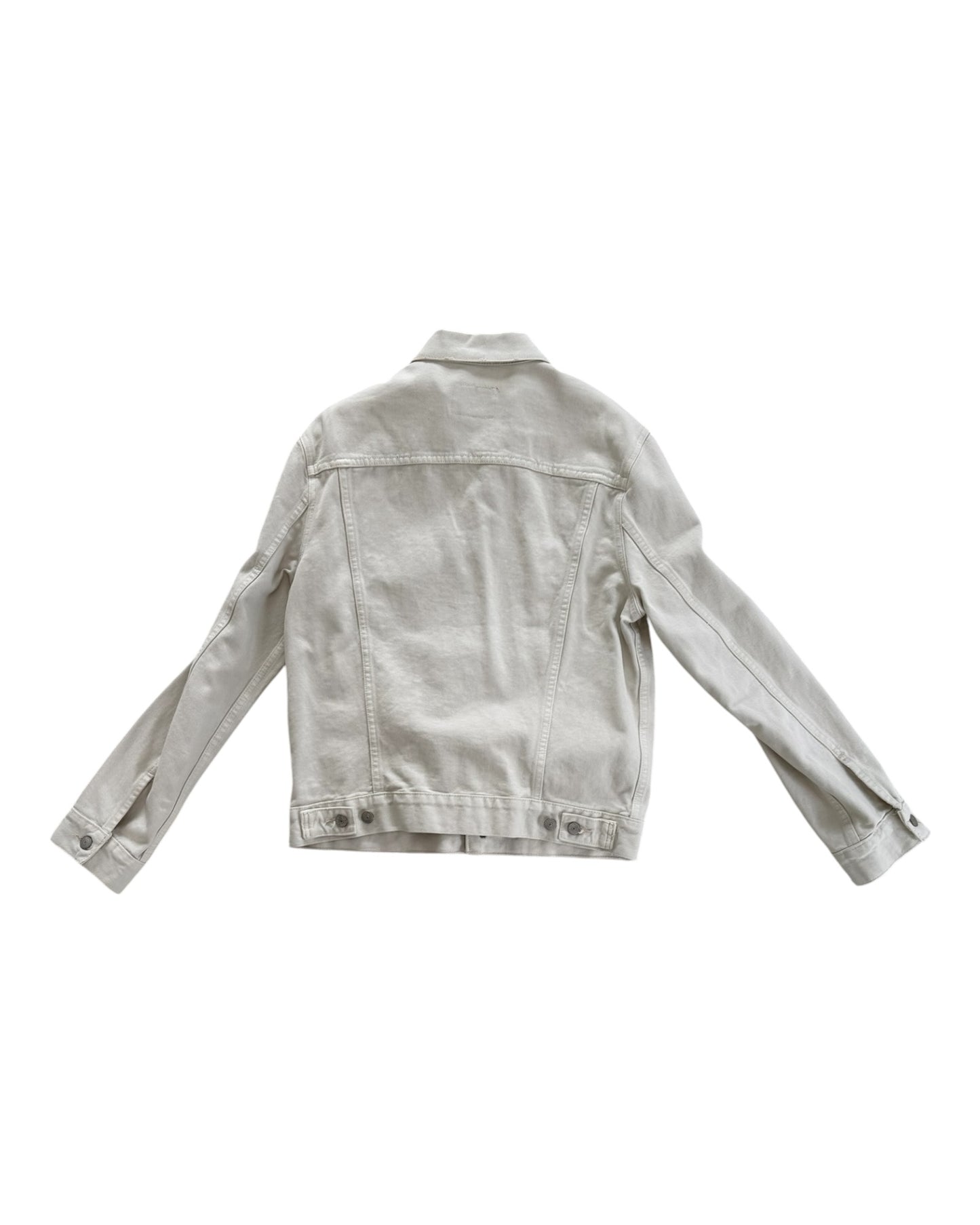 Pre-Loved POLO Ralph Lauren White Jean Jacket