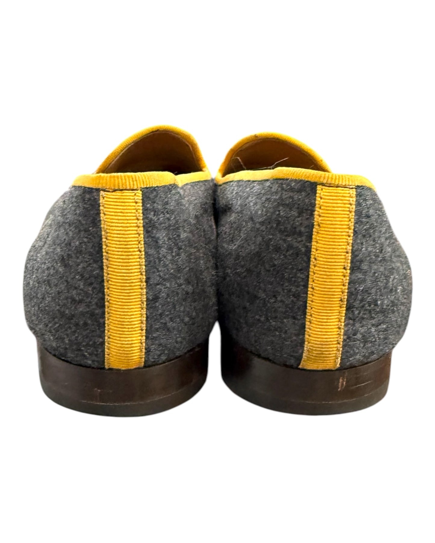 Pre-Loved Stubbs & Wootton Grey Falcon Loafers