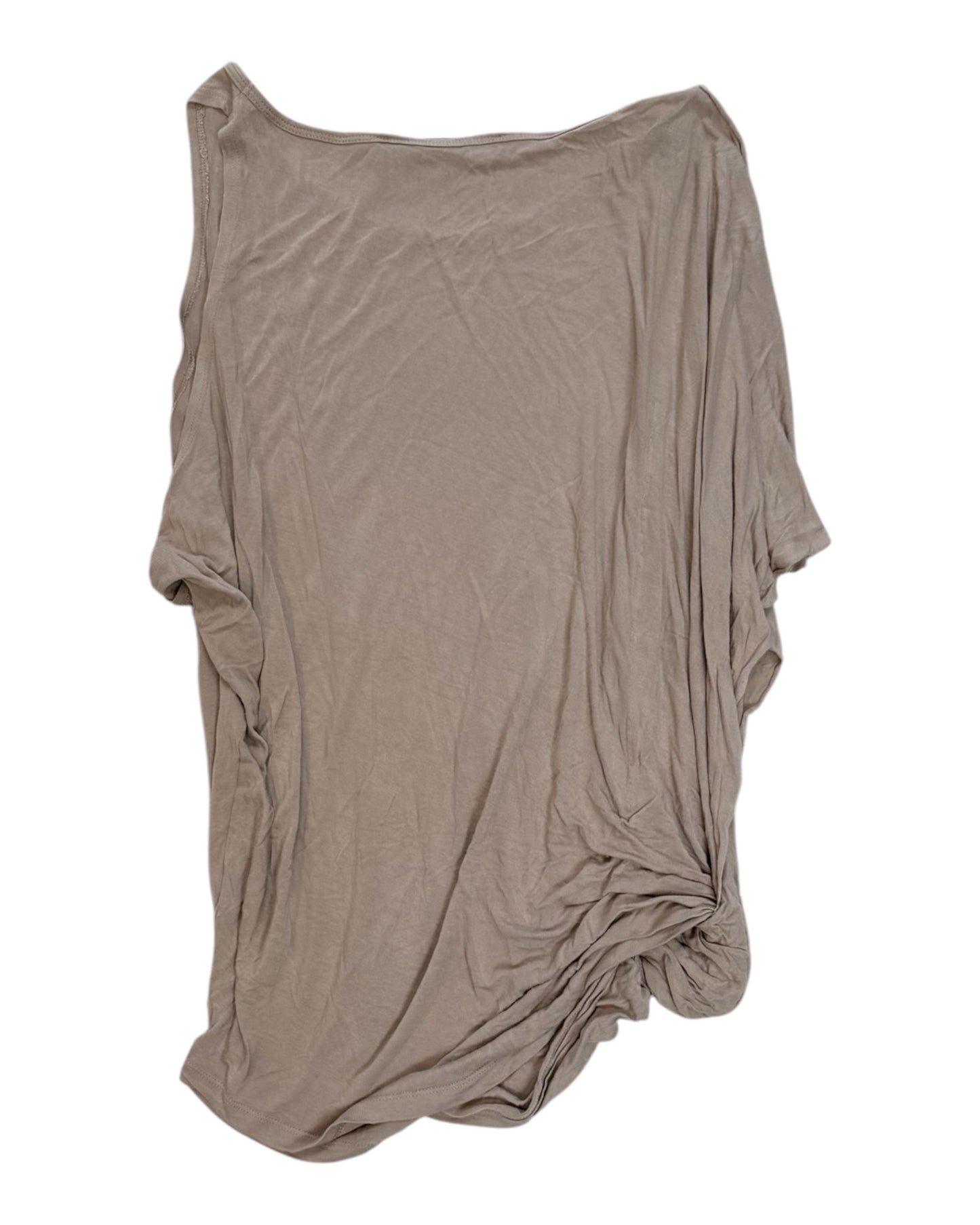 Vintage BUI by Barbara Bui Gathered Asymmetrical Top