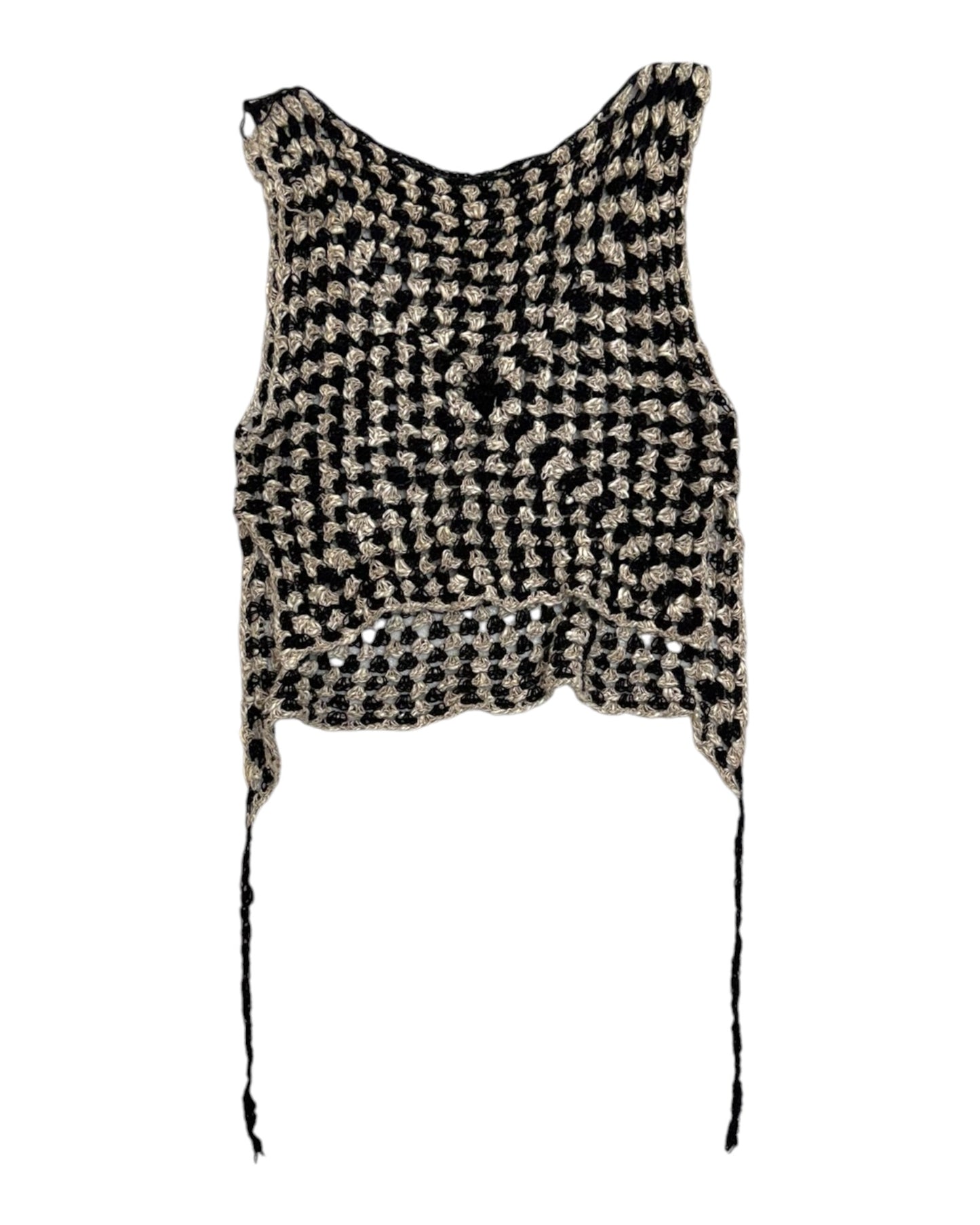 SED PAZ Handmade Knit Top using Recycled Yarn