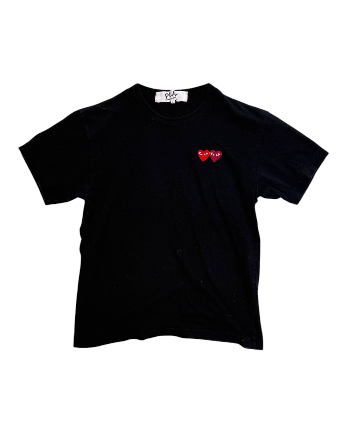 Pre-Loved PLAY by Comme des Garçons Black Tee