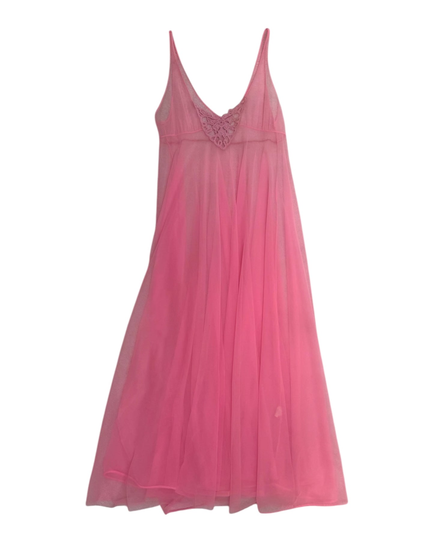 Vintage Hot Pink Nightgown