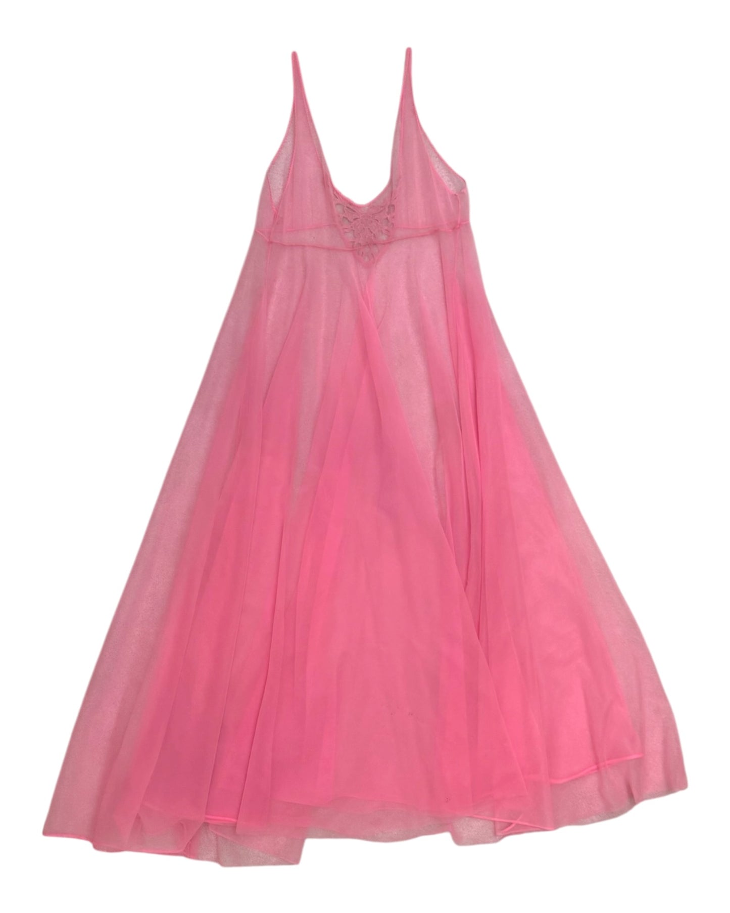 Vintage Hot Pink Nightgown