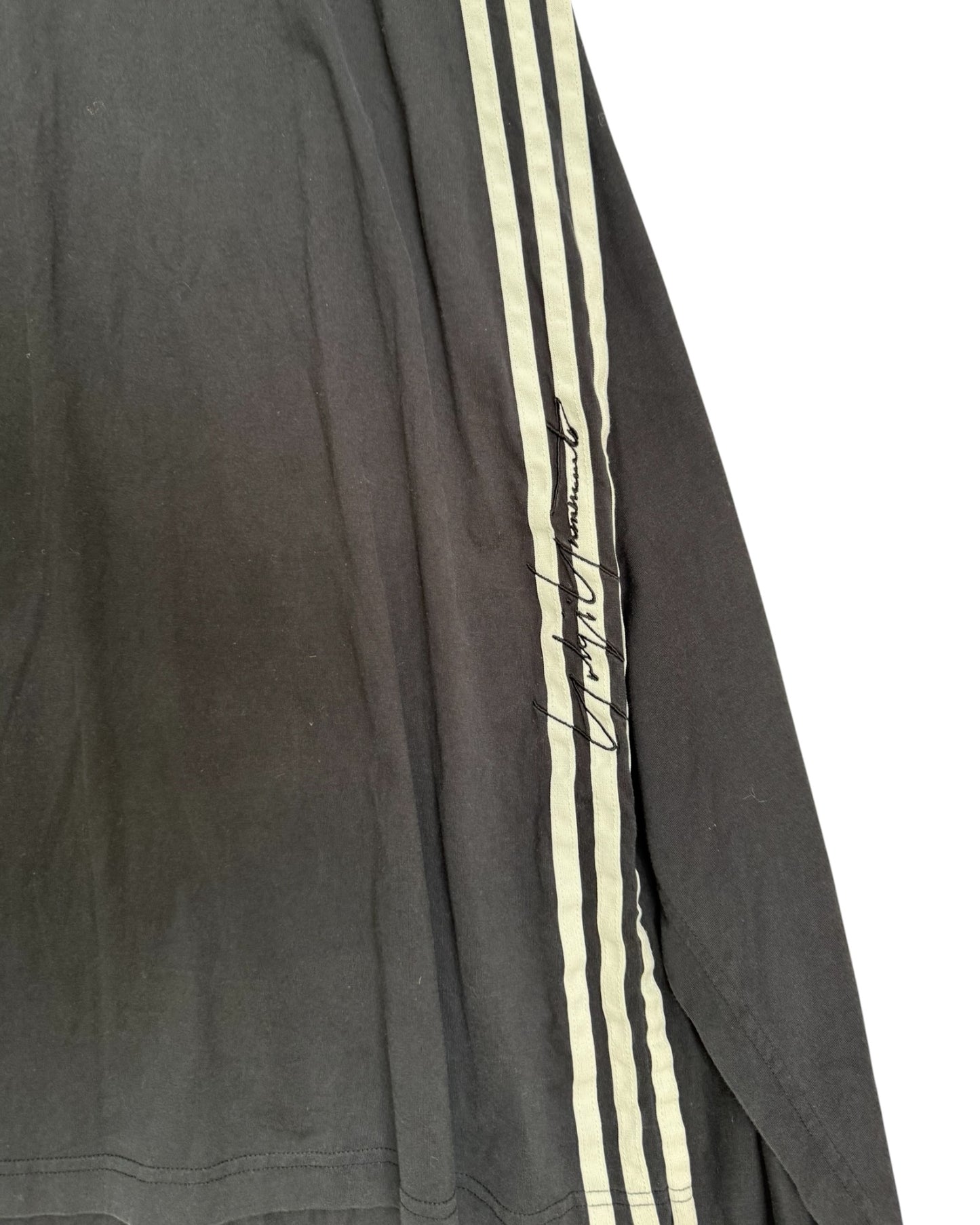 Pre-Loved Y-3 X Adidas Black Midi Jersey Dress